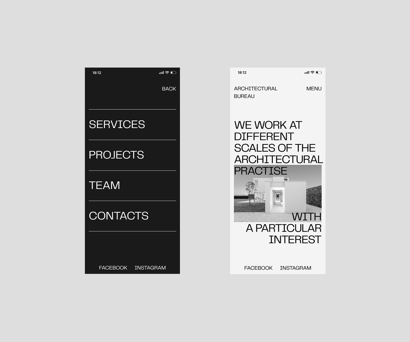 Architectural Bureau — Изображение №3 — Интерфейсы, Брендинг на Dprofile
