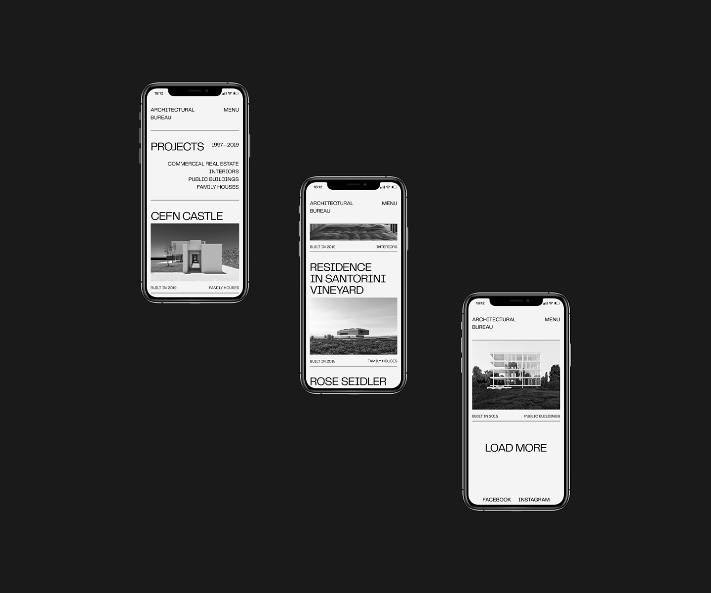 Architectural Bureau — Изображение №7 — Интерфейсы, Брендинг на Dprofile
