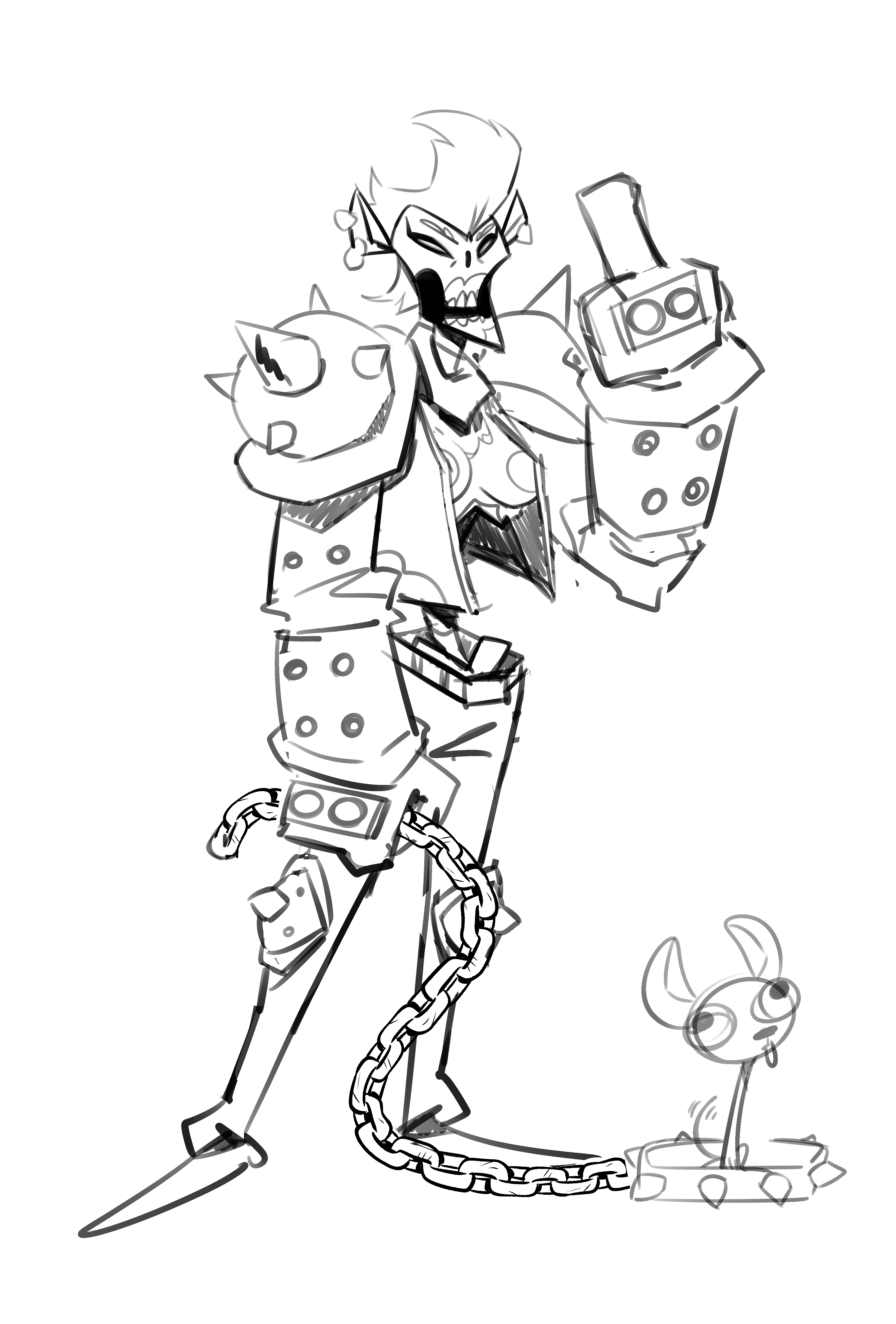 dead dog lady — Изображение №2 — Иллюстрация на Dprofile