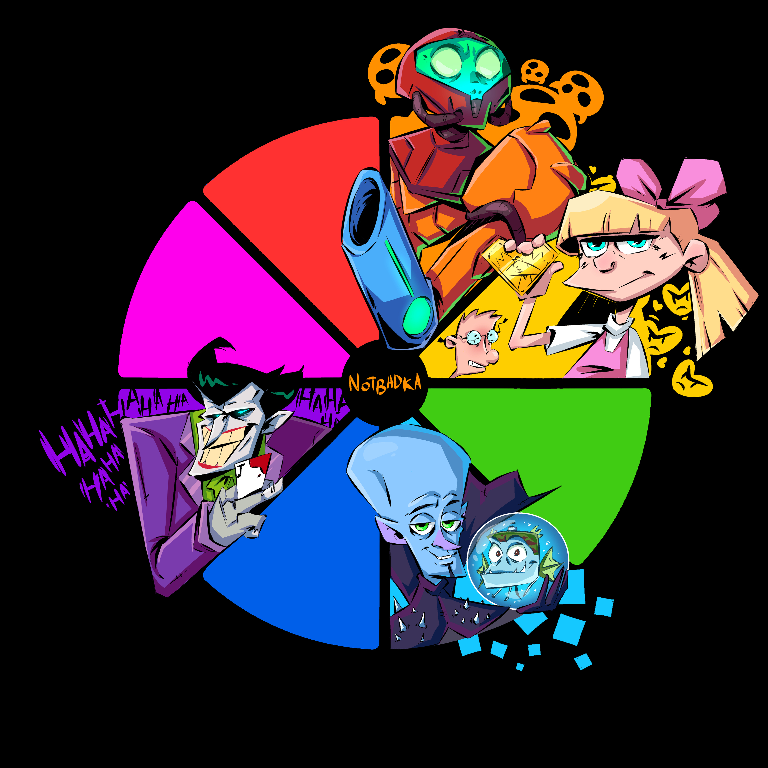 color wheel challenge — Изображение №5 — Иллюстрация, Графика на Dprofile