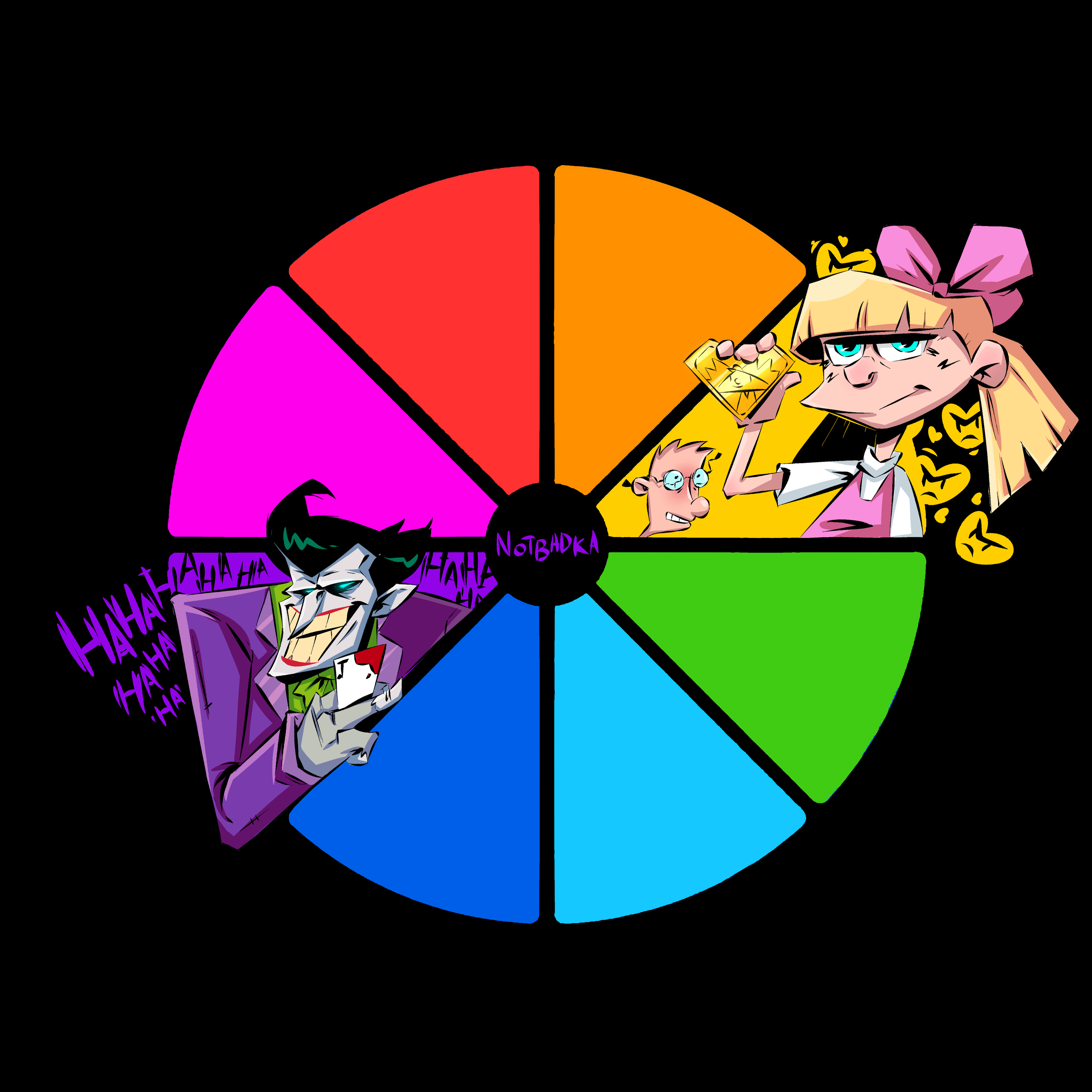 color wheel challenge — Изображение №7 — Иллюстрация, Графика на Dprofile