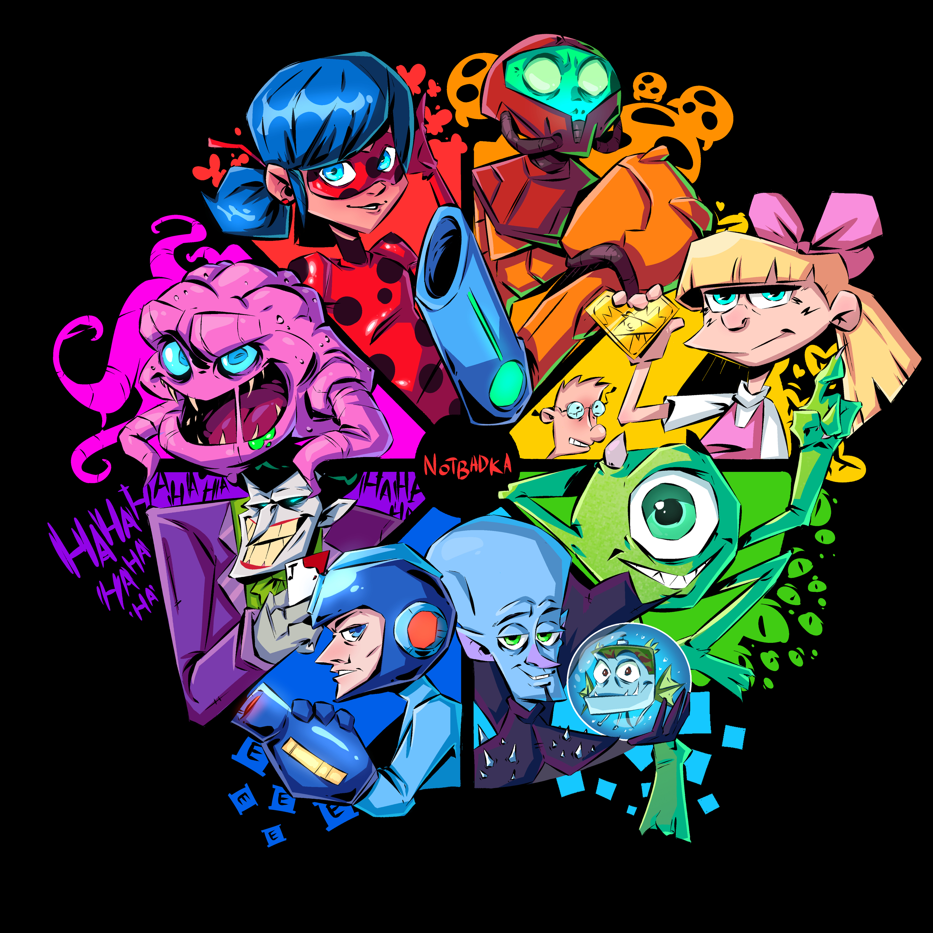 color wheel challenge — Изображение №1 — Иллюстрация, Графика на Dprofile