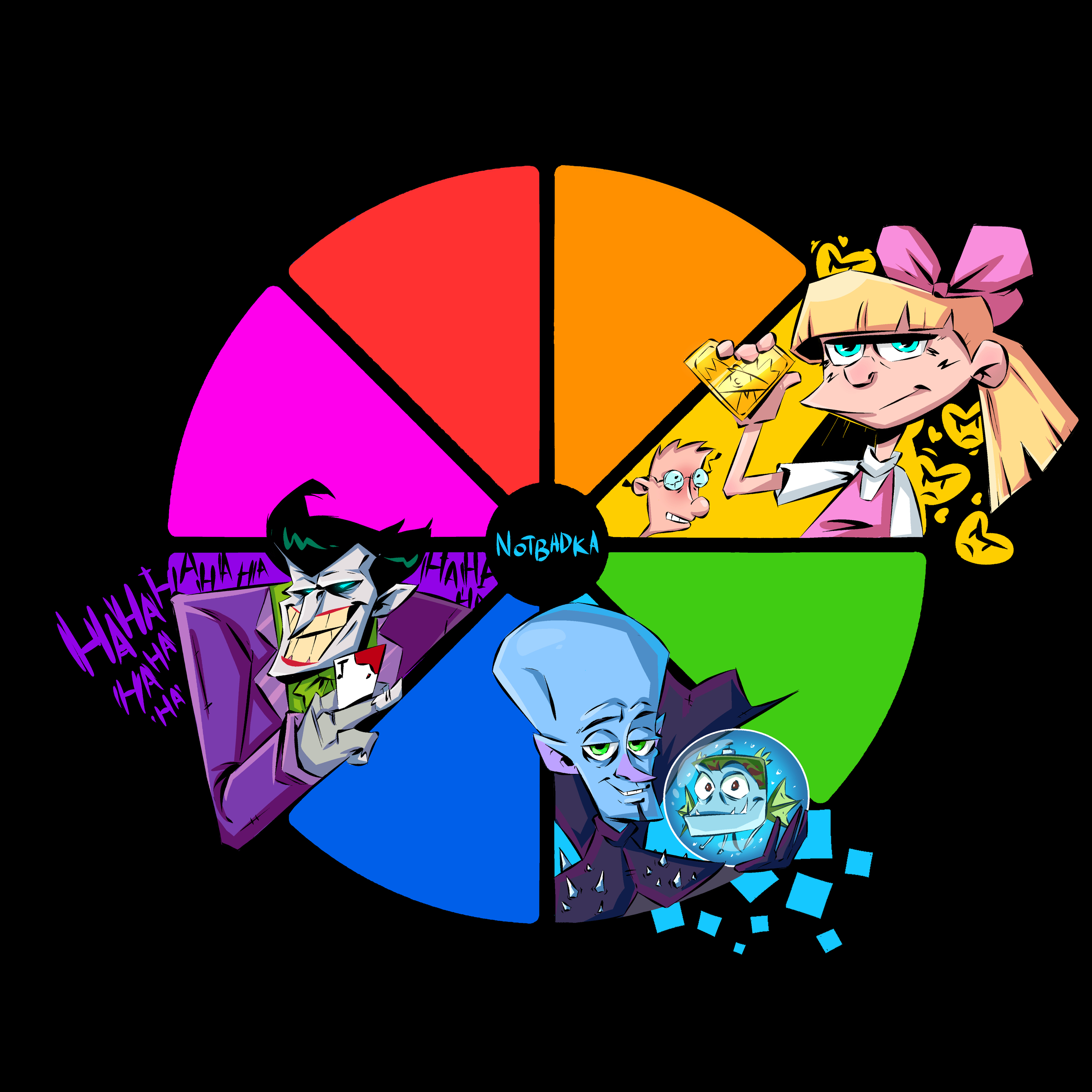 color wheel challenge — Изображение №6 — Иллюстрация, Графика на Dprofile