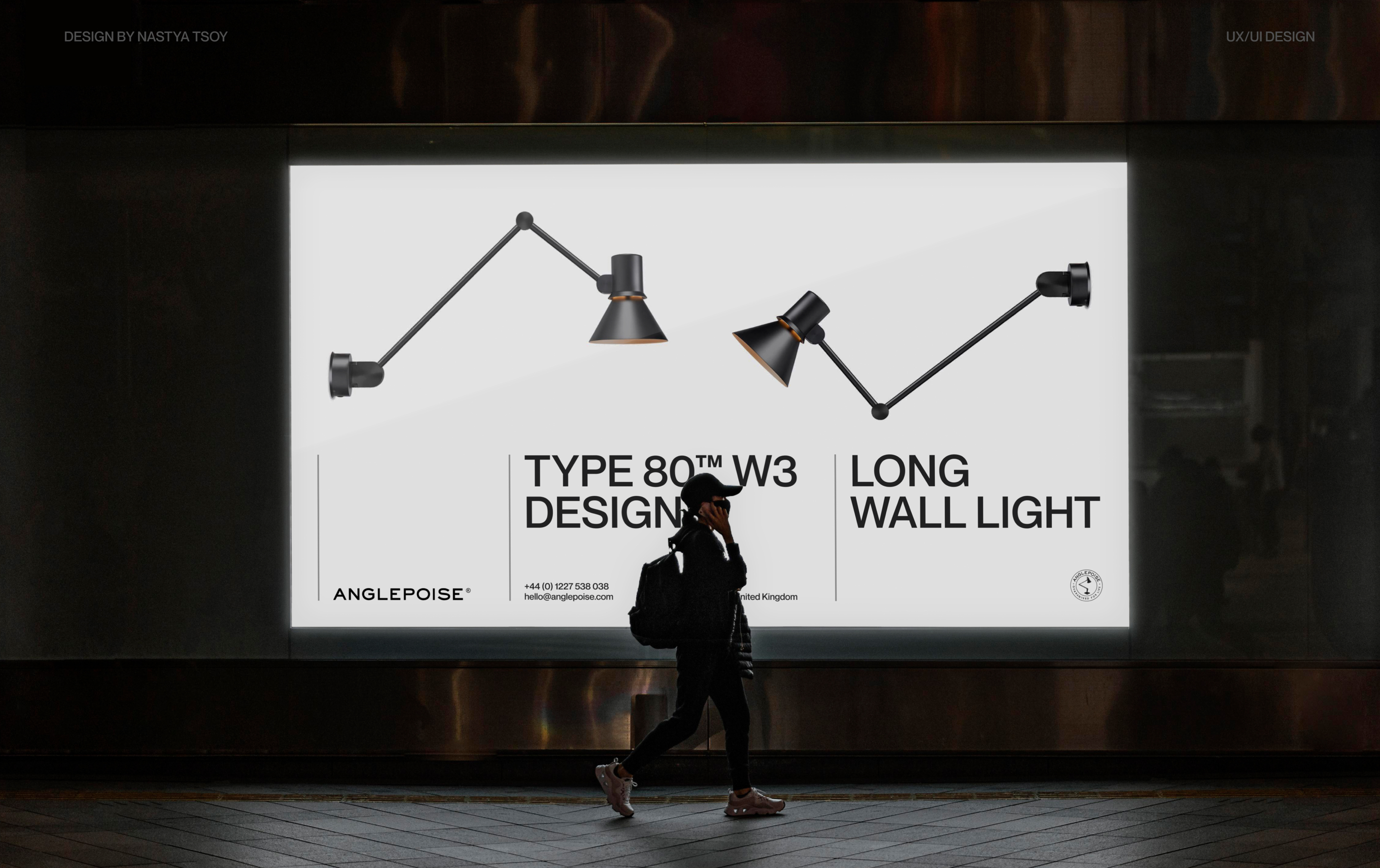 Anglepoise. Concept corporate website — Изображение №1 — Интерфейсы, Брендинг на Dprofile