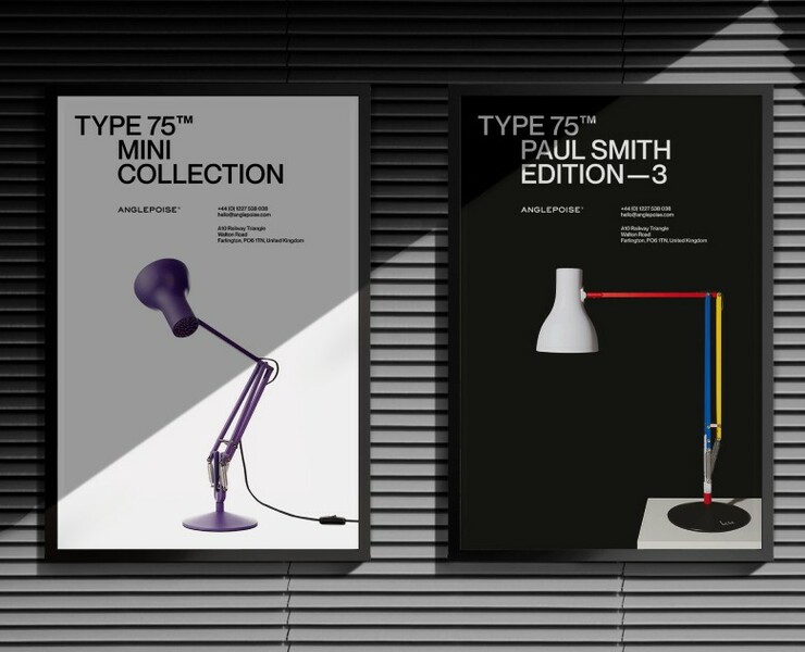 Anglepoise. Concept corporate website на Dprofile