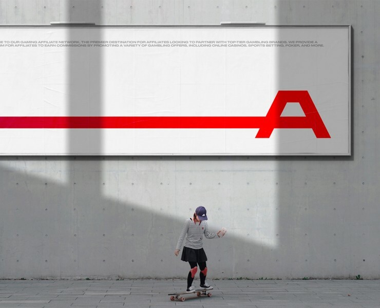 Rebranding of Alpha Affiliates — Интерфейсы, Брендинг на Dprofile