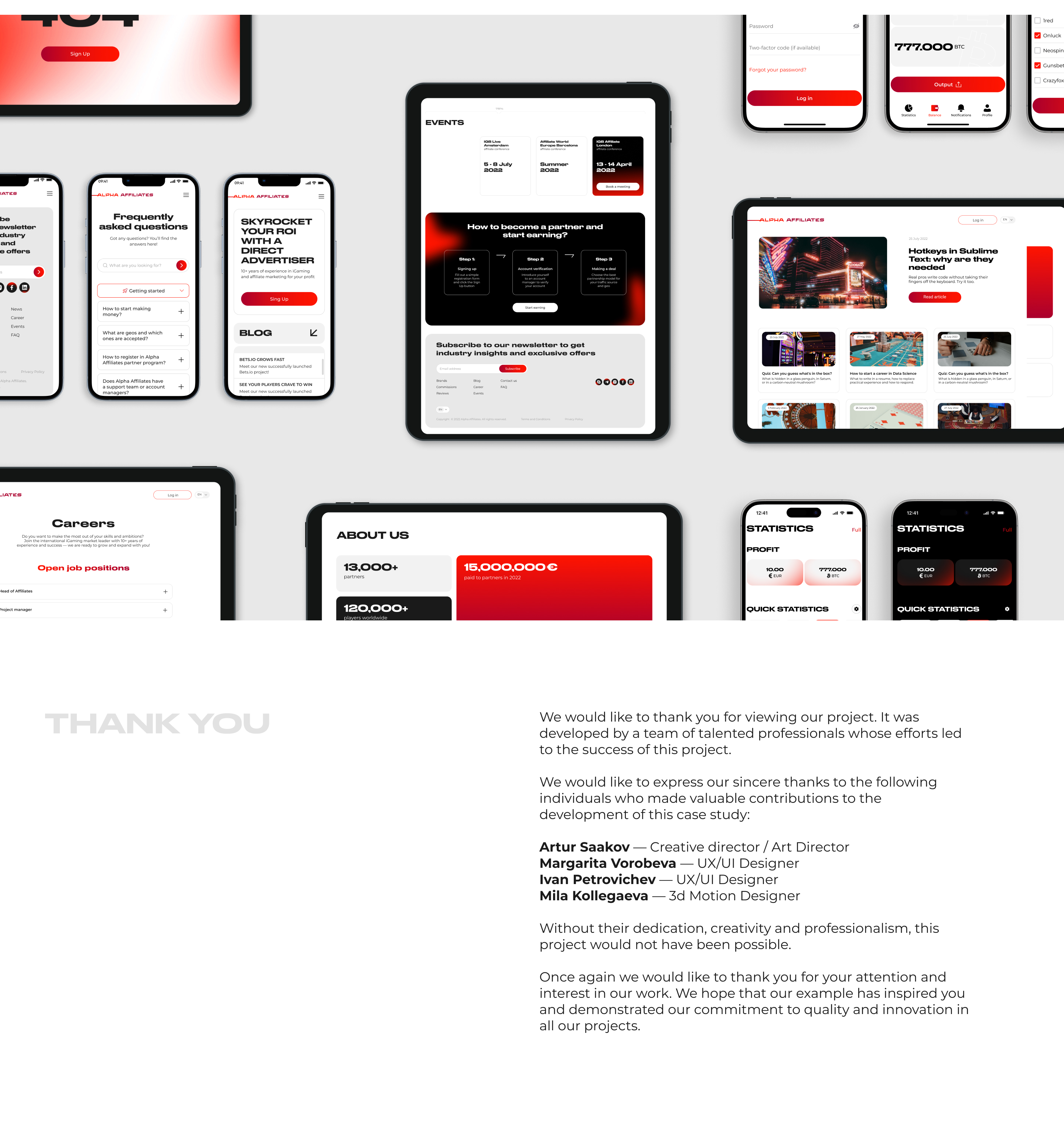 Rebranding of Alpha Affiliates — Изображение №7 — Интерфейсы, Брендинг на Dprofile