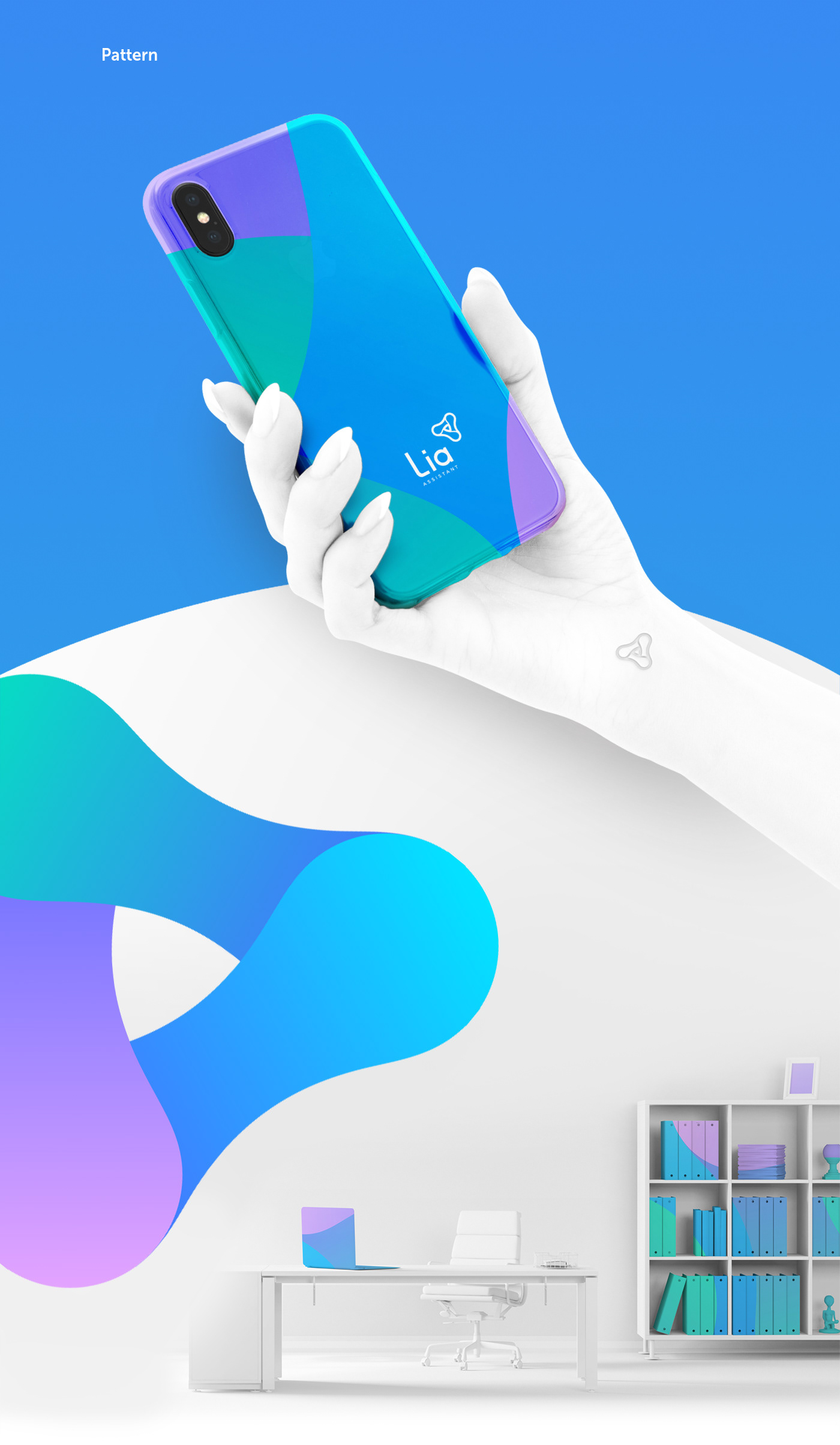 Lia Virtual Assistant — Изображение №5 — Интерфейсы, Брендинг, Анимация на Dprofile