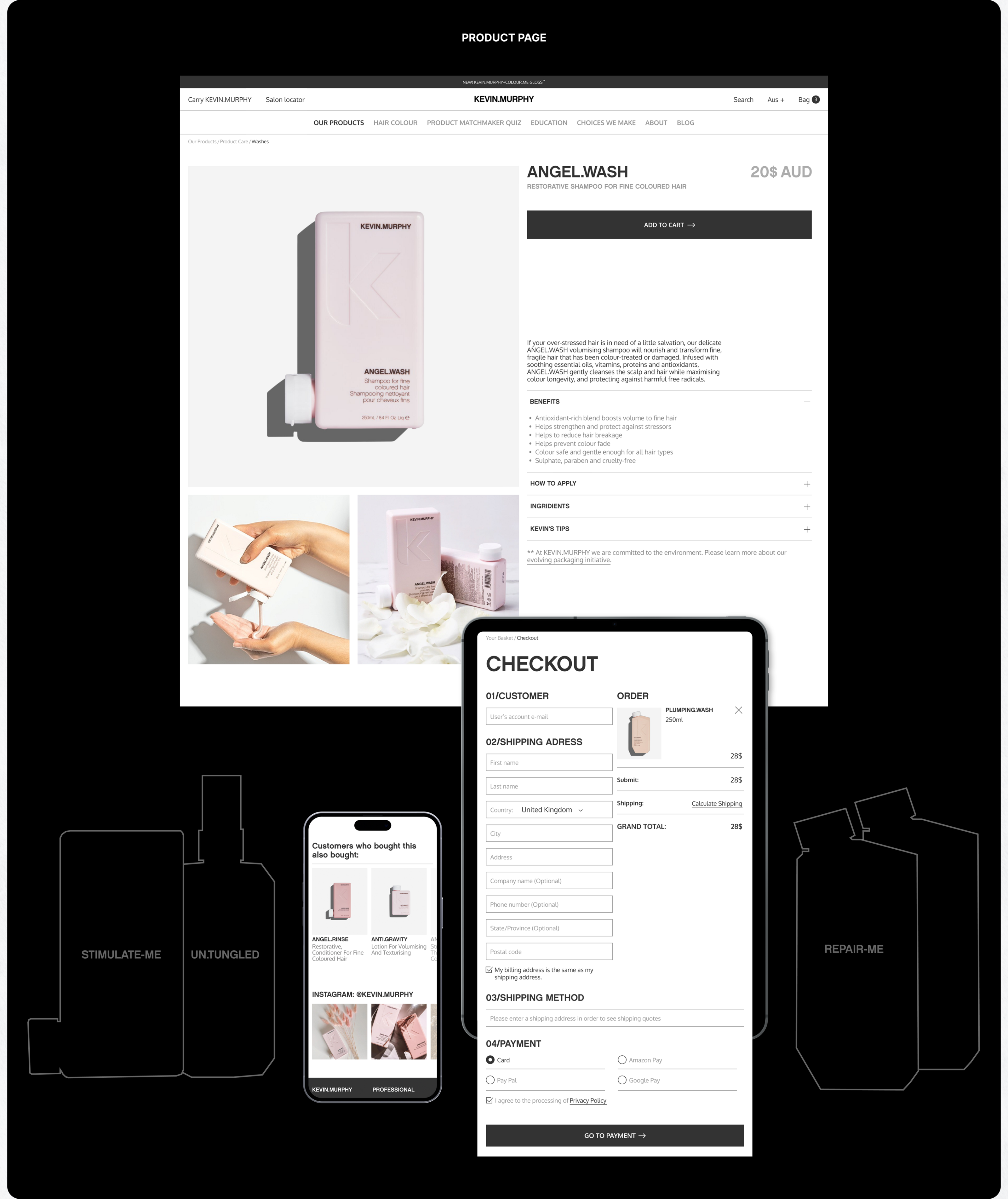 KEVIN.MURPHY  E-COMMERCE CONCEPT — Изображение №8 — Интерфейсы, Графика на Dprofile