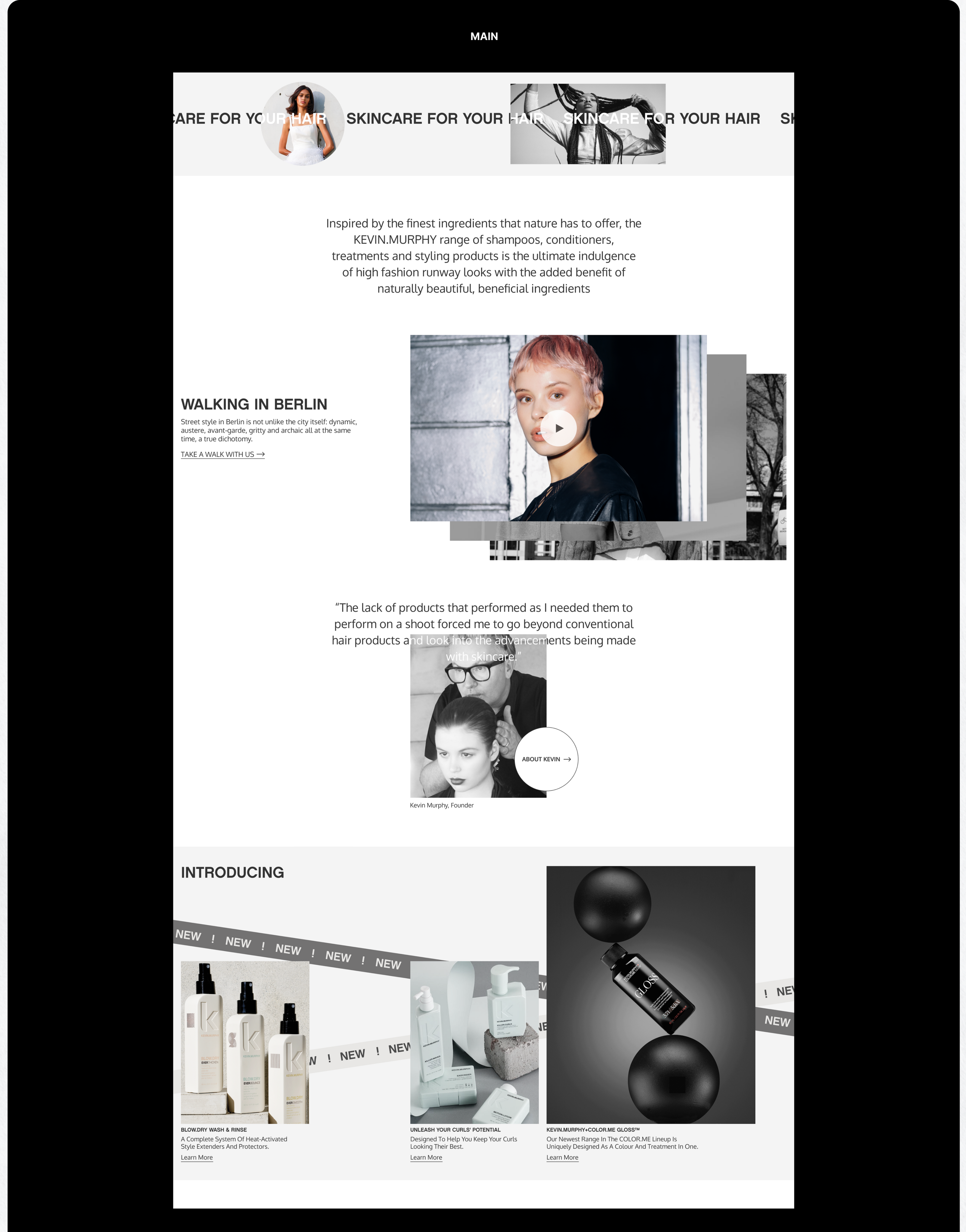 KEVIN.MURPHY  E-COMMERCE CONCEPT — Изображение №3 — Интерфейсы, Графика на Dprofile