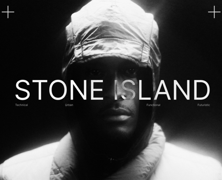 Stone island web-concept. на Dprofile