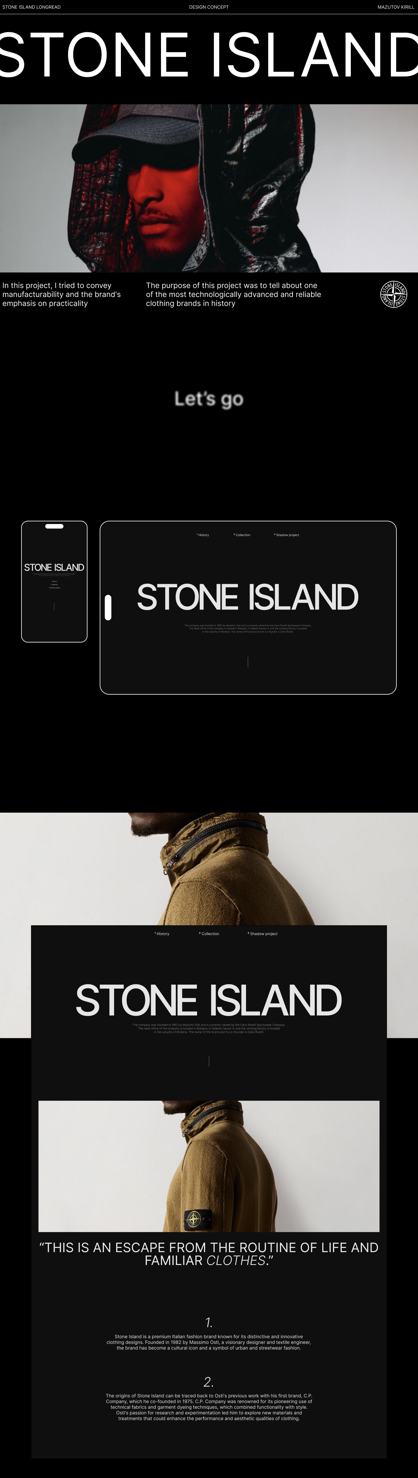 Stone island web-concept. — Изображение №1 — Интерфейсы на Dprofile