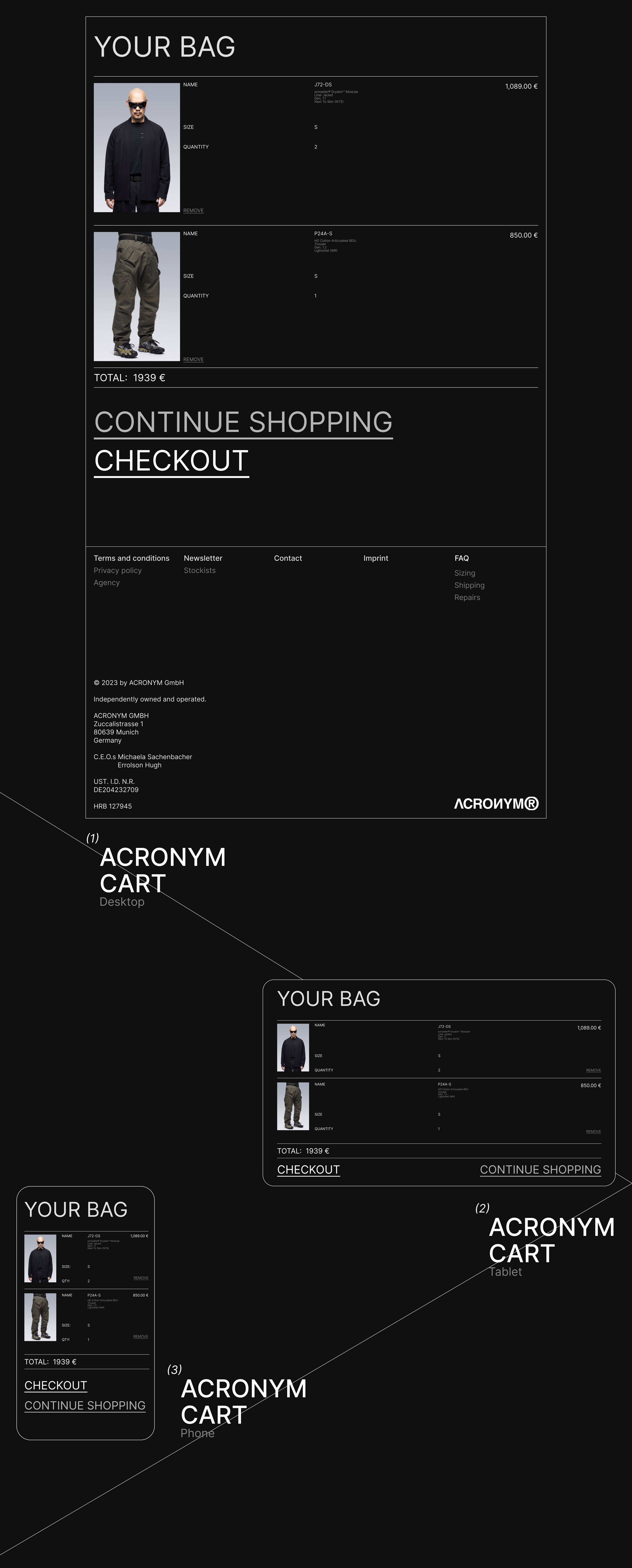 Acronym web-site concept/ e-commerce — Изображение №4 — Интерфейсы на Dprofile