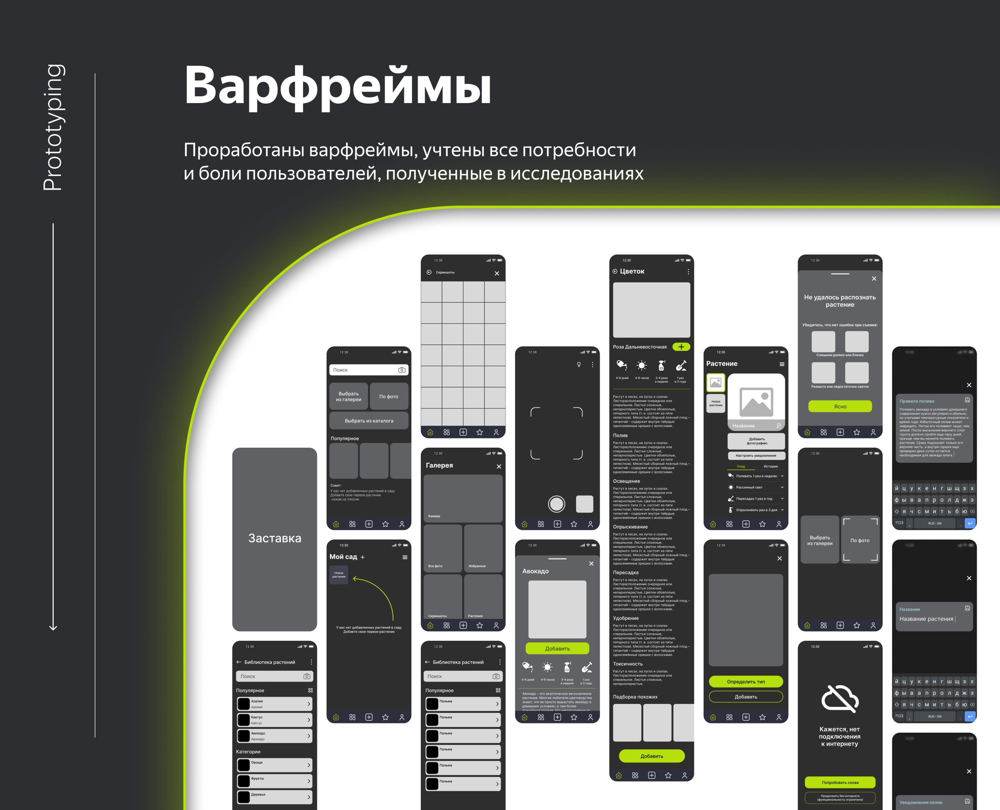 Приложение по уходу за растениями Plant Pal — Изображение №7 — Интерфейсы на Dprofile