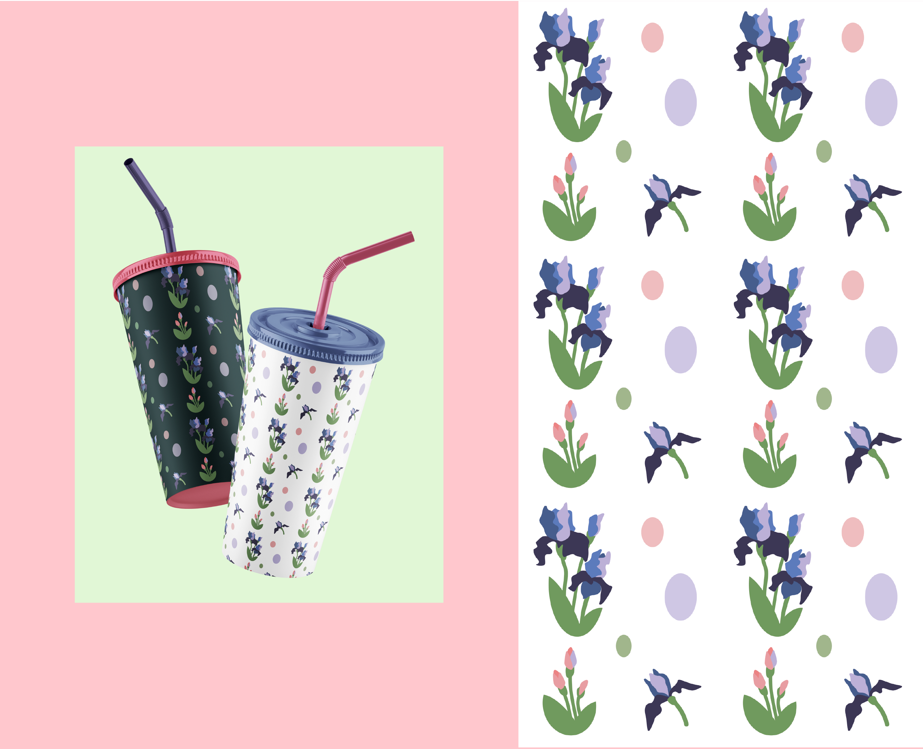 паттерн "Весна" — Брендинг, Графика на Dprofile