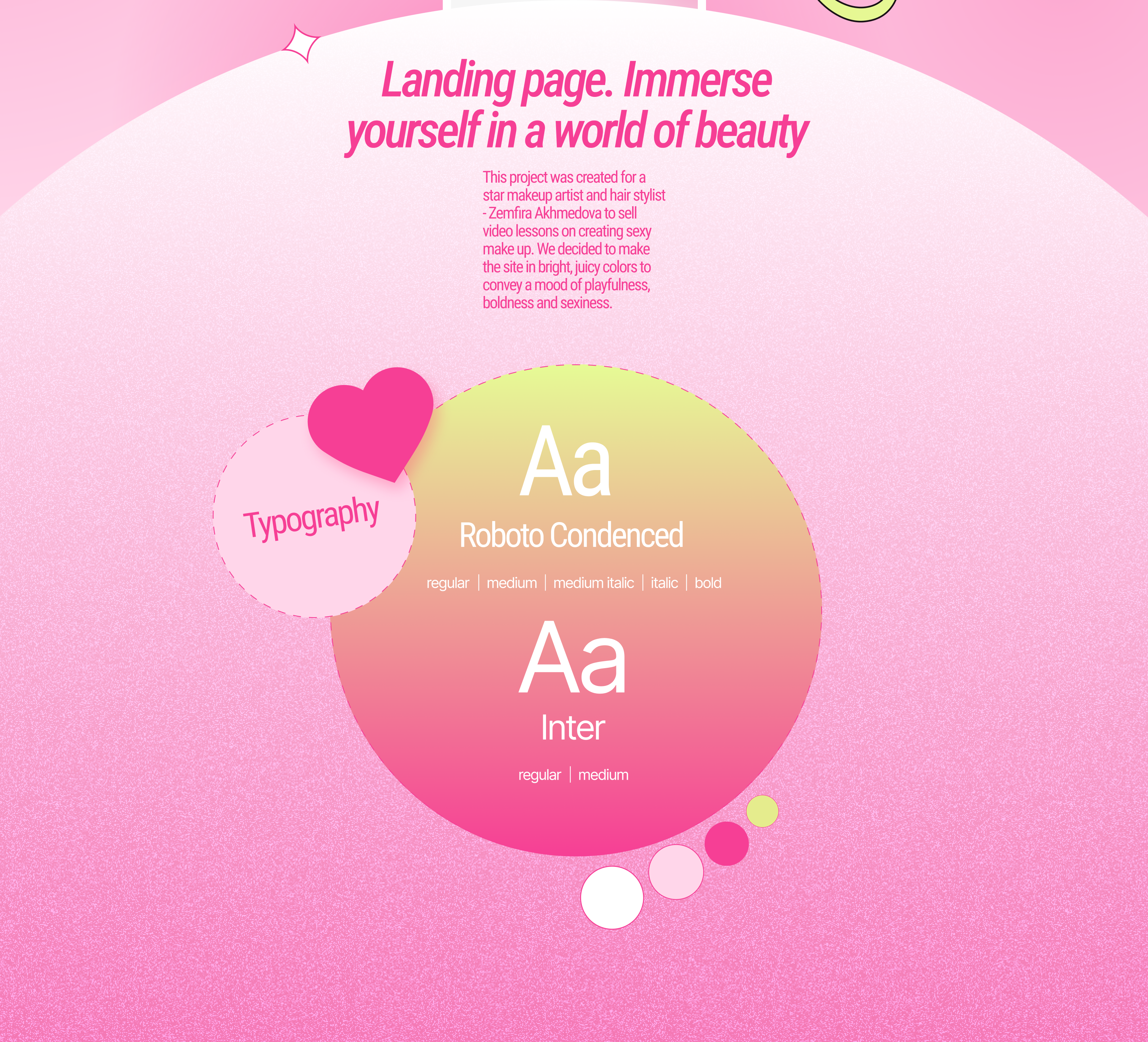 COMMERCIAL SEXY MAKEUP / Landing page — Изображение №2 — Интерфейсы, Графика на Dprofile