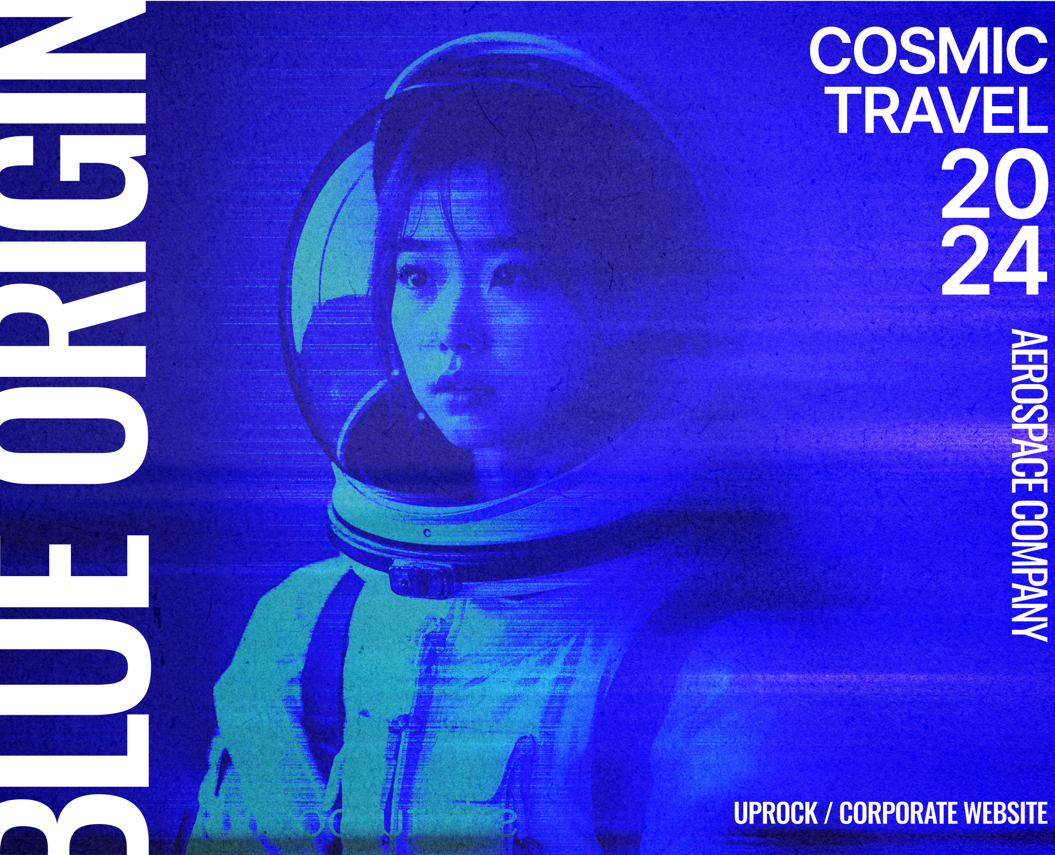 BLUE ORIGIN [ Corporate website ] — Интерфейсы, Анимация на Dprofile