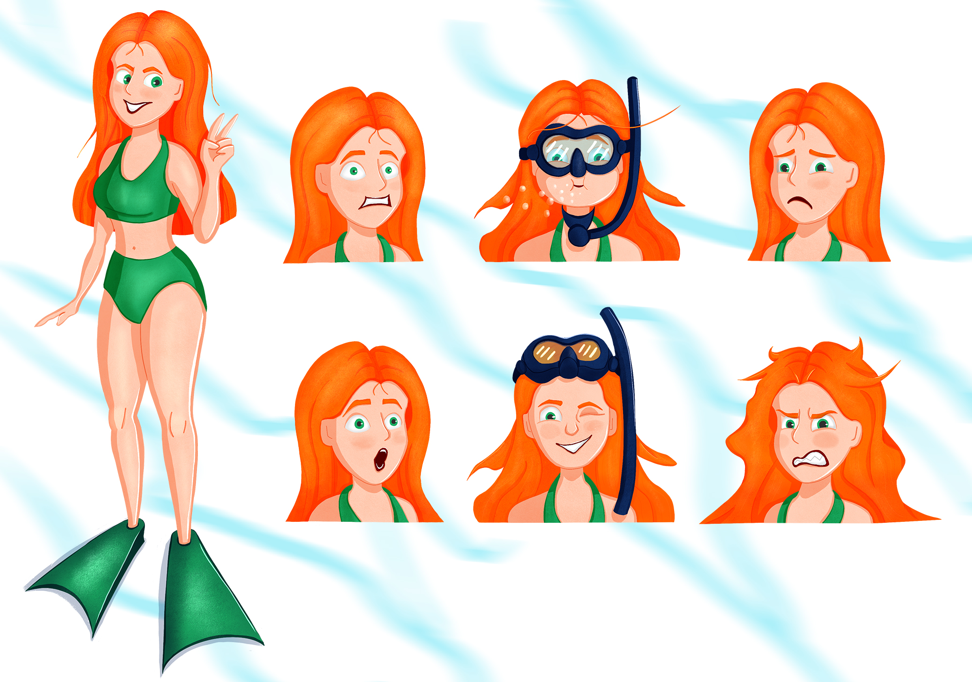 Иллюстрации для журнала. Дизайн персонажей — Изображение №3 — Иллюстрация, Графика на Dprofile