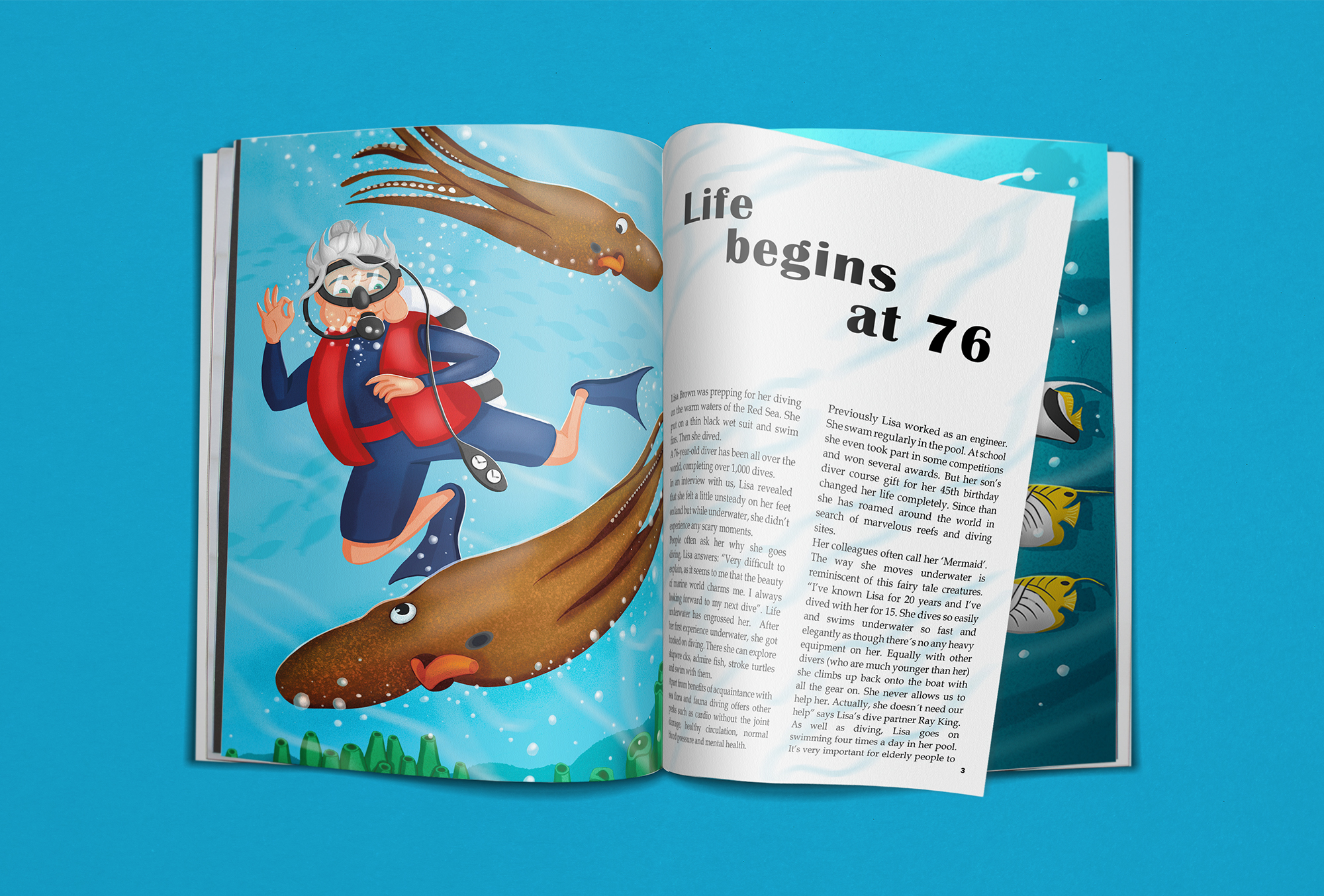 Иллюстрации для журнала. Дизайн персонажей — Изображение №4 — Иллюстрация, Графика на Dprofile