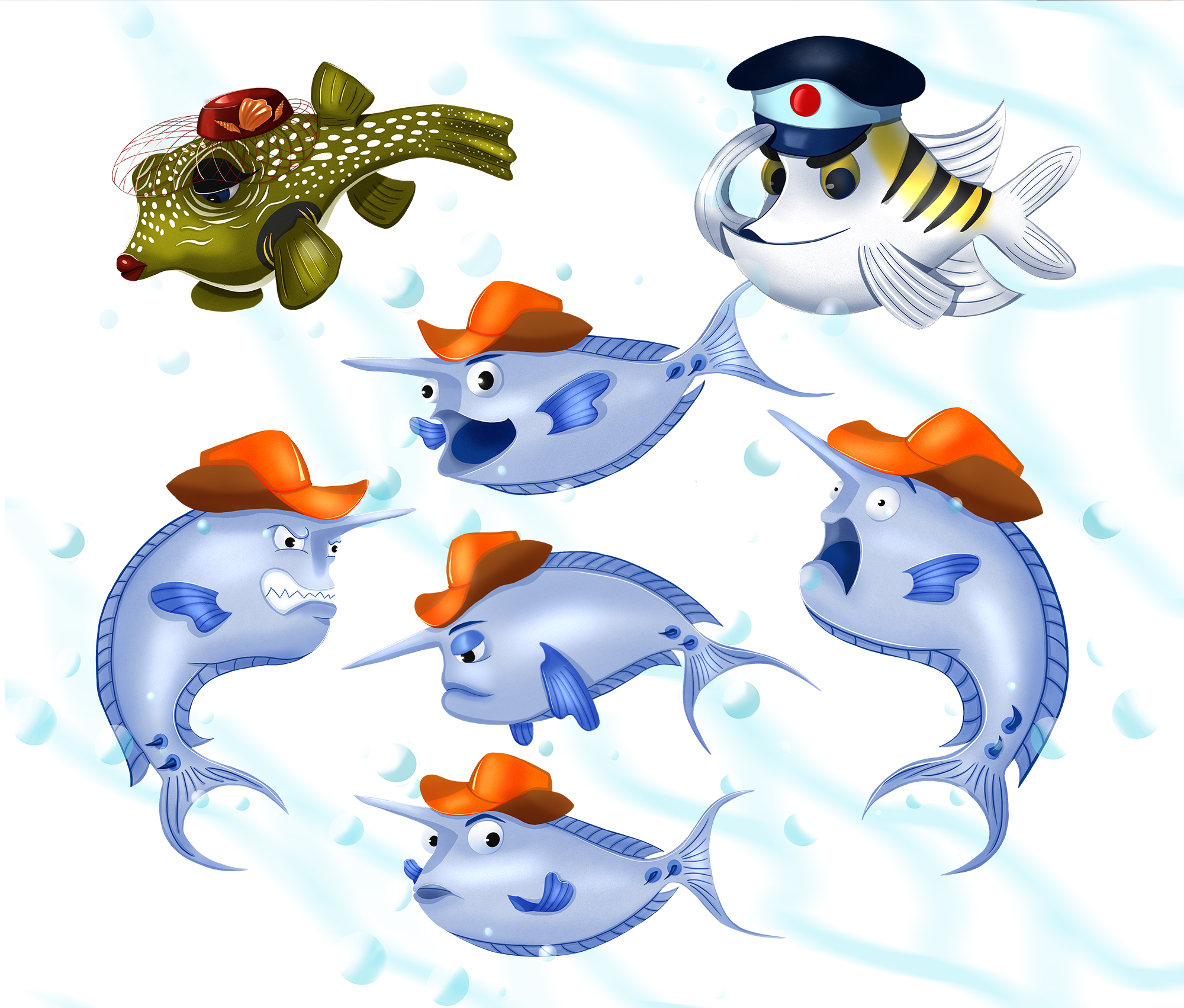 Иллюстрации для журнала. Дизайн персонажей — Изображение №7 — Иллюстрация, Графика на Dprofile