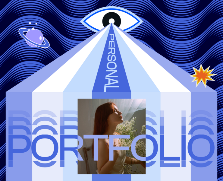 Personal designer portfolio — Интерфейсы, Анимация на Dprofile