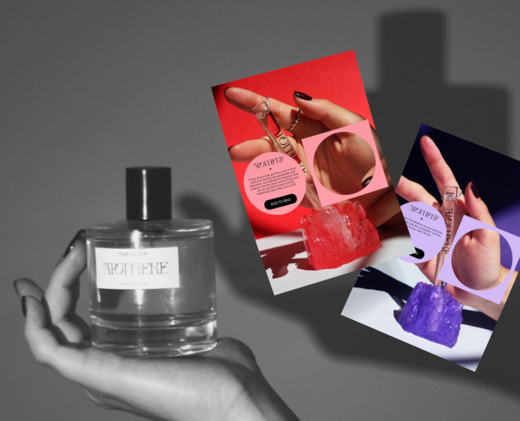 APOTHEKE | E-COMMERCE — Интерфейсы, Анимация на Dprofile