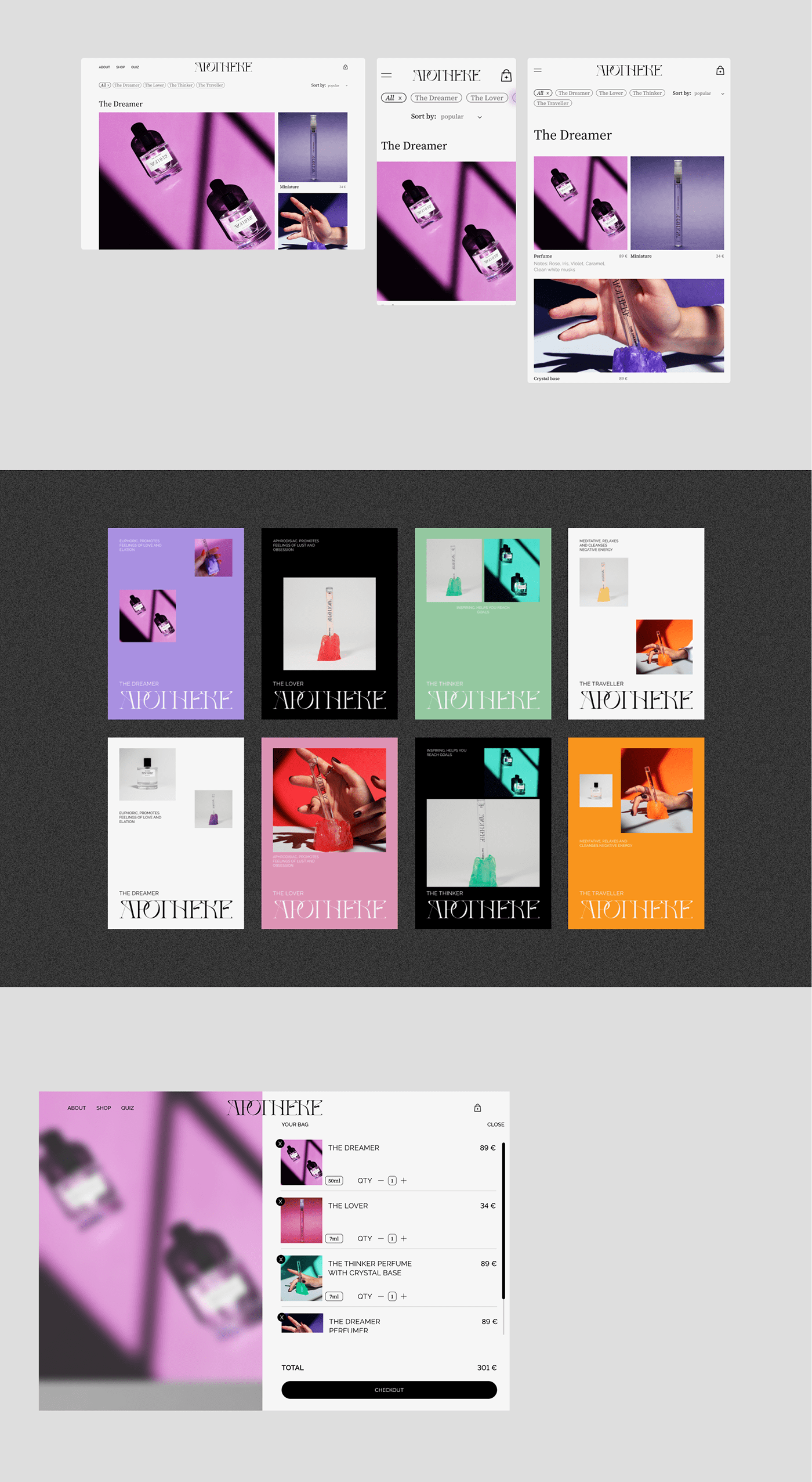 APOTHEKE | E-COMMERCE — Изображение №9 — Интерфейсы, Анимация на Dprofile