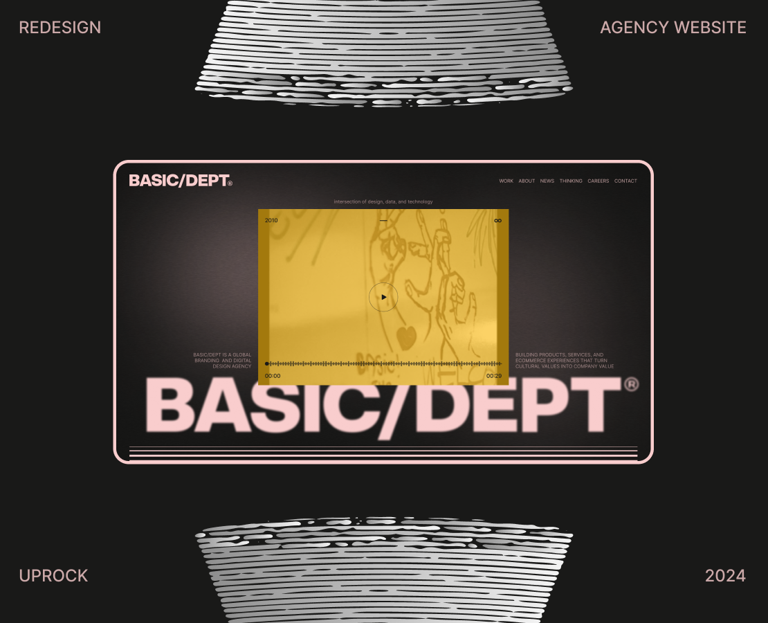 BASIC/DEPT AGENCY WEBSITE — Интерфейсы, Анимация на Dprofile