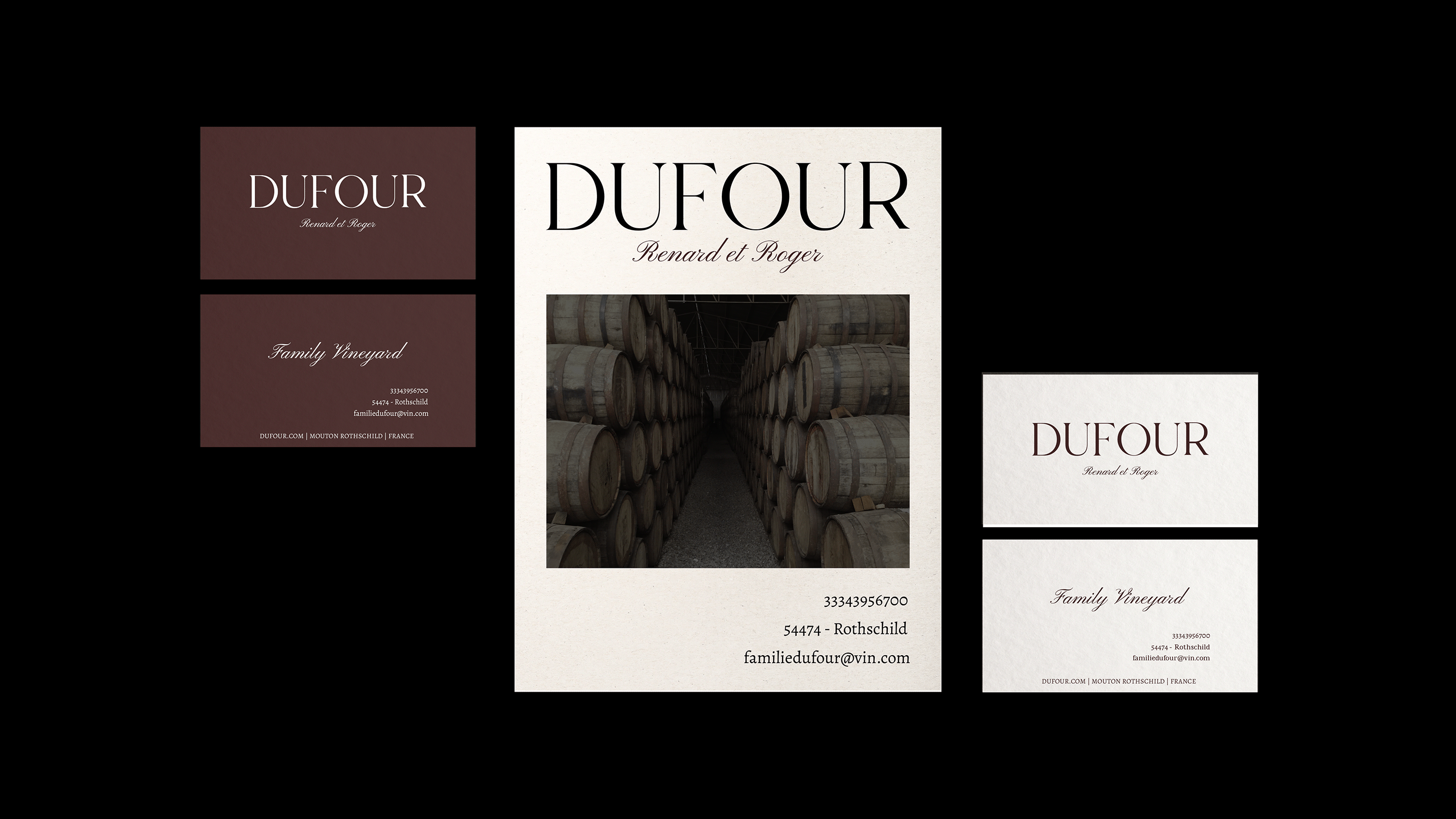 DUFOUR | WINE | FRENCH VINEYARD — Изображение №4 — Брендинг, Графика на Dprofile