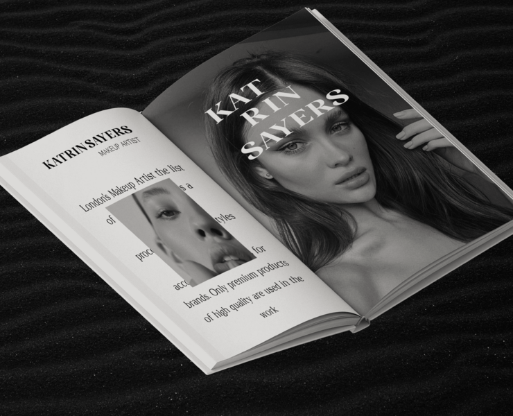 KATRIN SAYERS | MAKEUP ARTIST | SKINCARE | COSMETICS — Брендинг, Графика на Dprofile