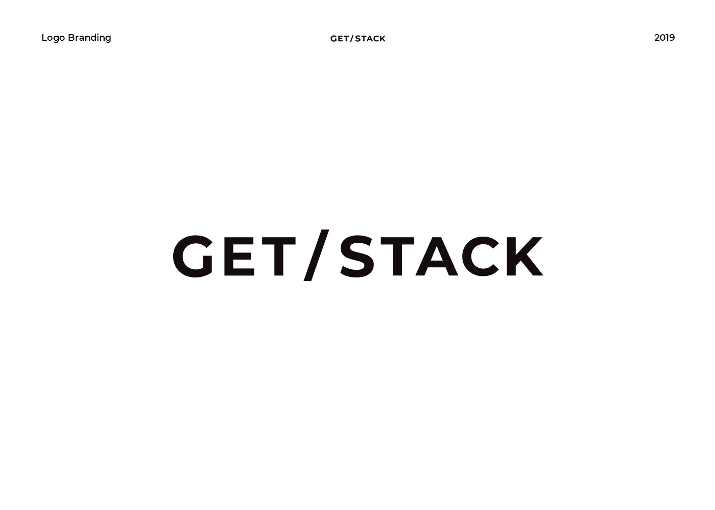 Get/Stack Logotype Branding Identity — Изображение №1 — Брендинг, Маркетинг на Dprofile