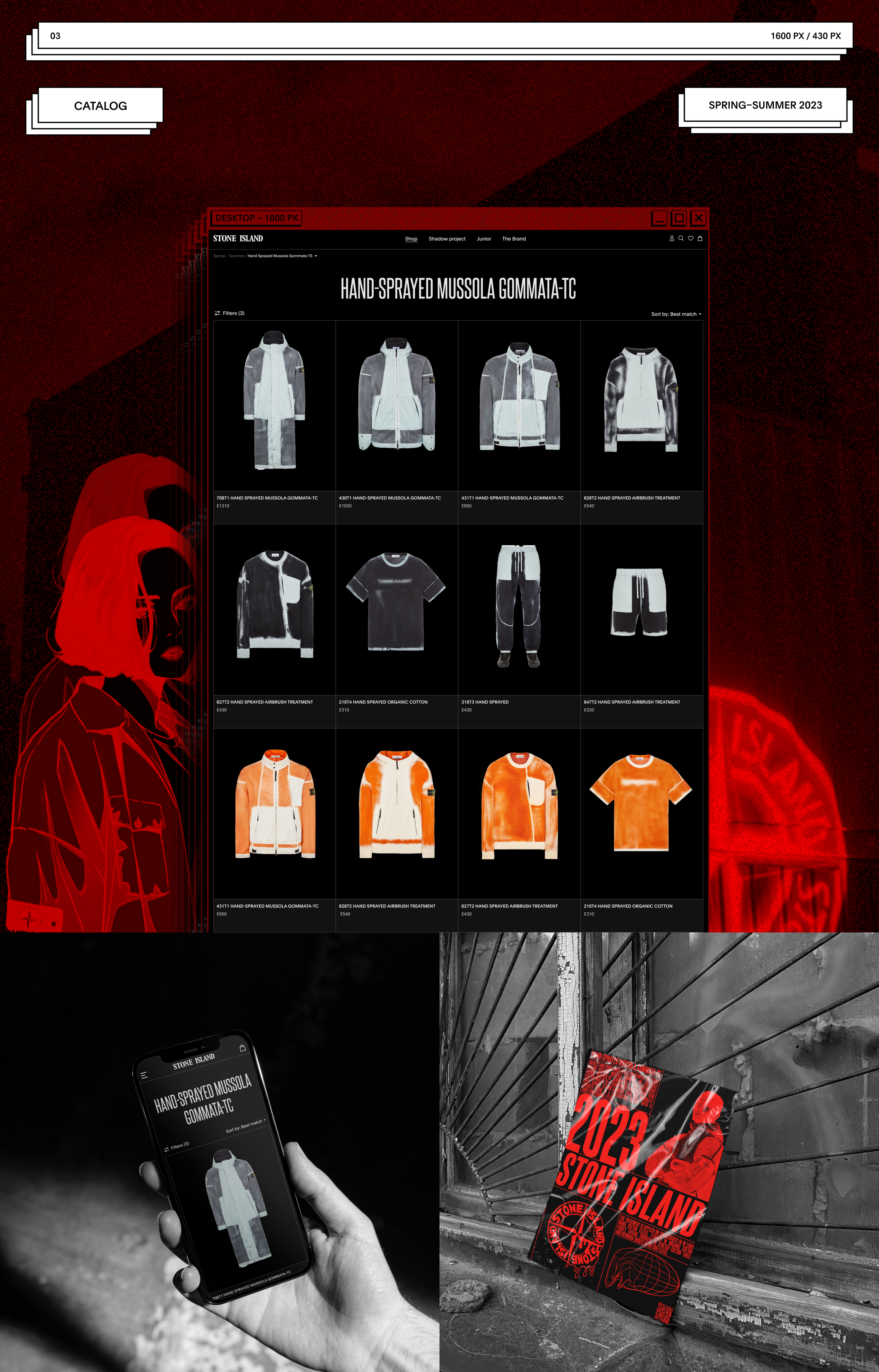 STONE ISLAND | E-COMMERCE — Изображение №7 — Интерфейсы, Графика на Dprofile