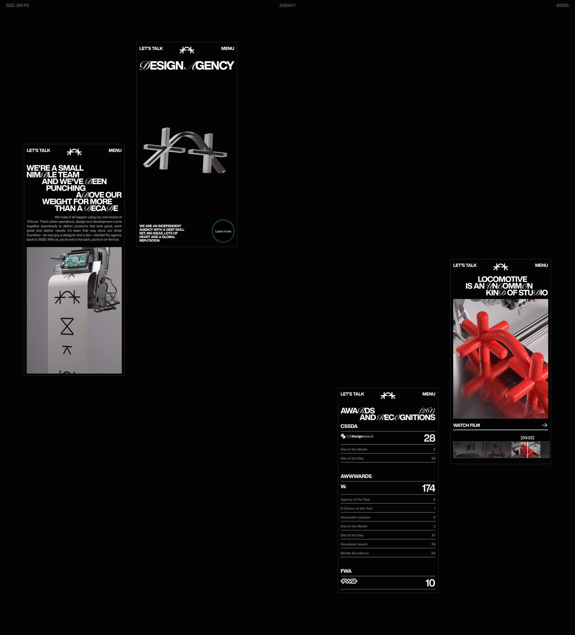 LOCOMOTIVE | MONTRÉAL WEB AGENCY — Изображение №32 — Интерфейсы, Брендинг на Dprofile