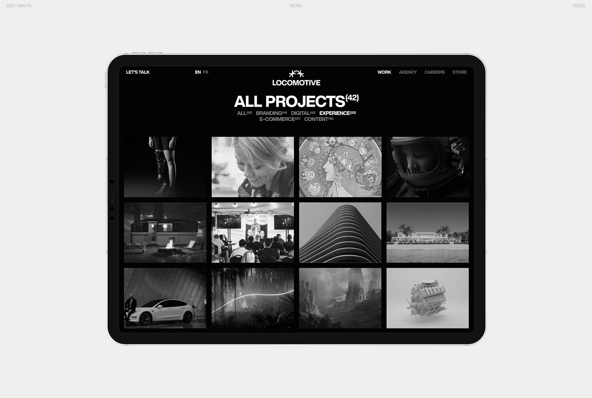 LOCOMOTIVE | MONTRÉAL WEB AGENCY — Изображение №23 — Интерфейсы, Брендинг на Dprofile