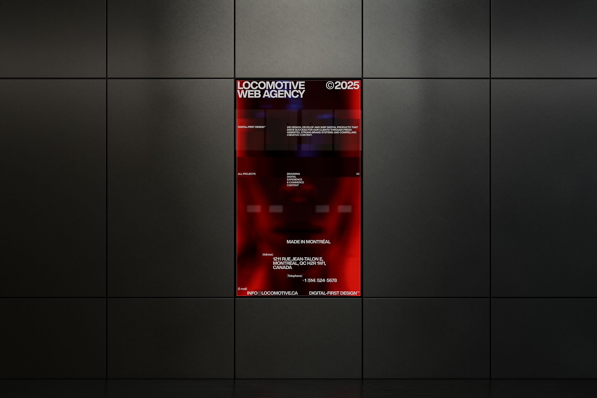 LOCOMOTIVE | MONTRÉAL WEB AGENCY — Изображение №18 — Интерфейсы, Брендинг на Dprofile