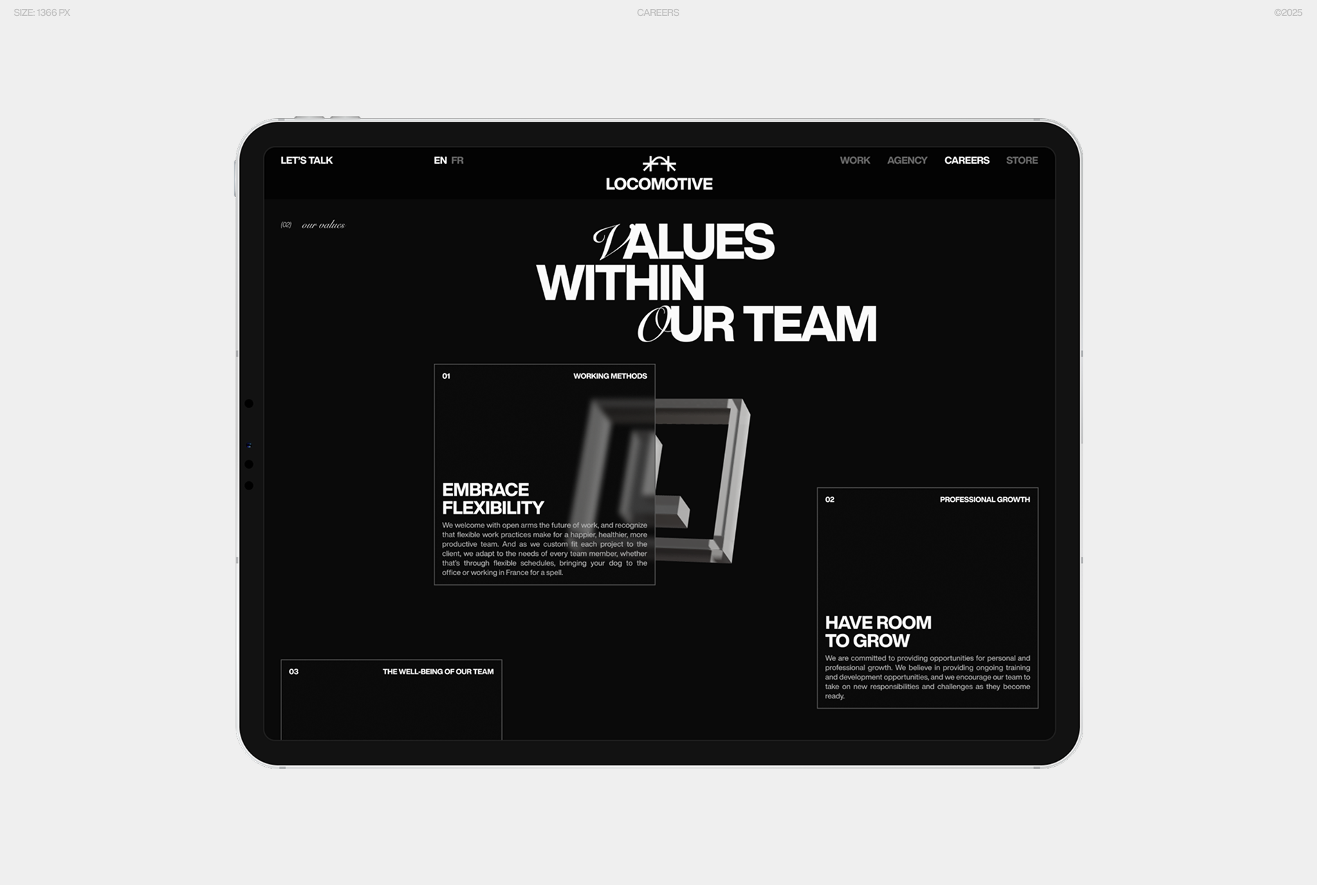 LOCOMOTIVE | MONTRÉAL WEB AGENCY — Изображение №36 — Интерфейсы, Брендинг на Dprofile