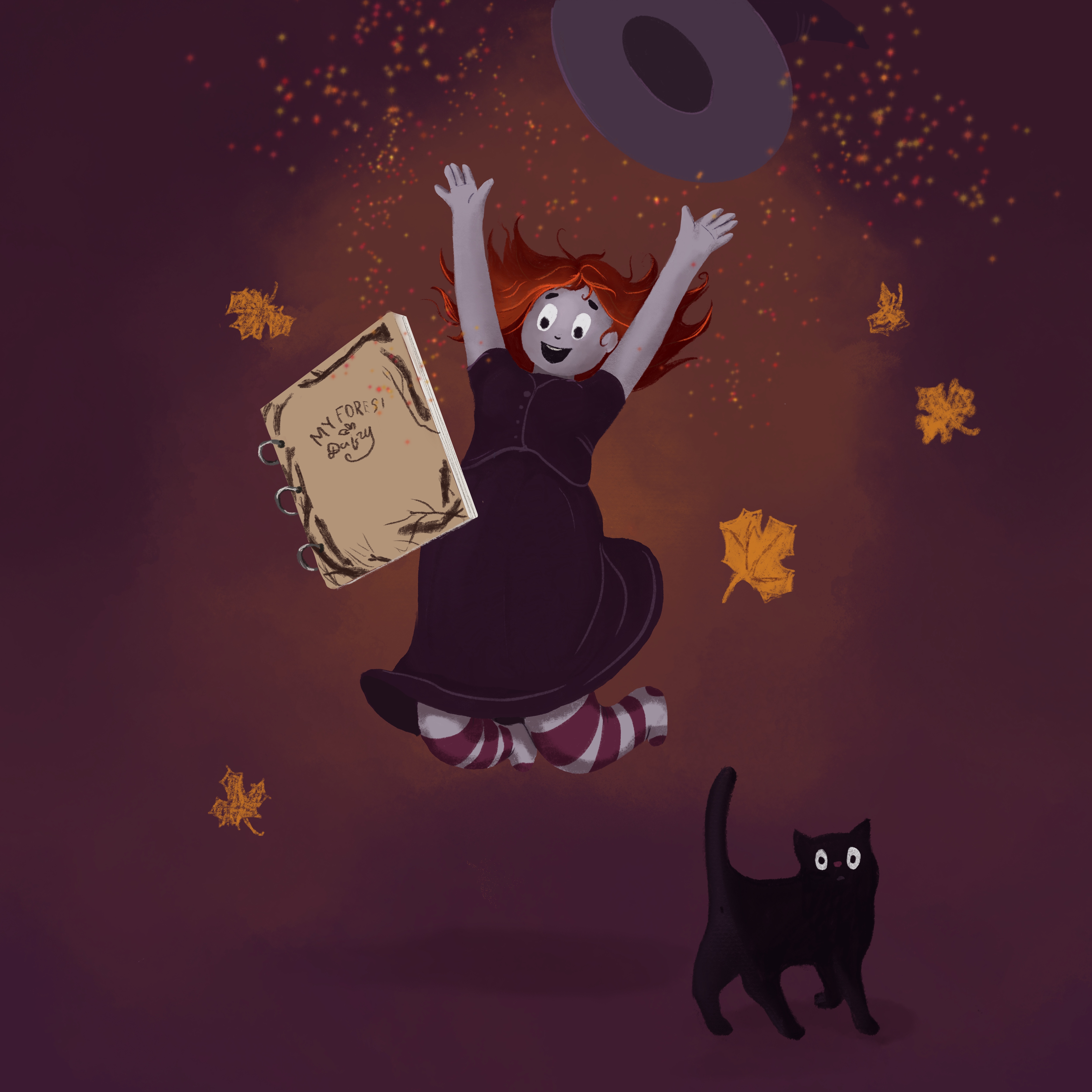 Ведьмочка — Изображение №4 — Иллюстрация на Dprofile