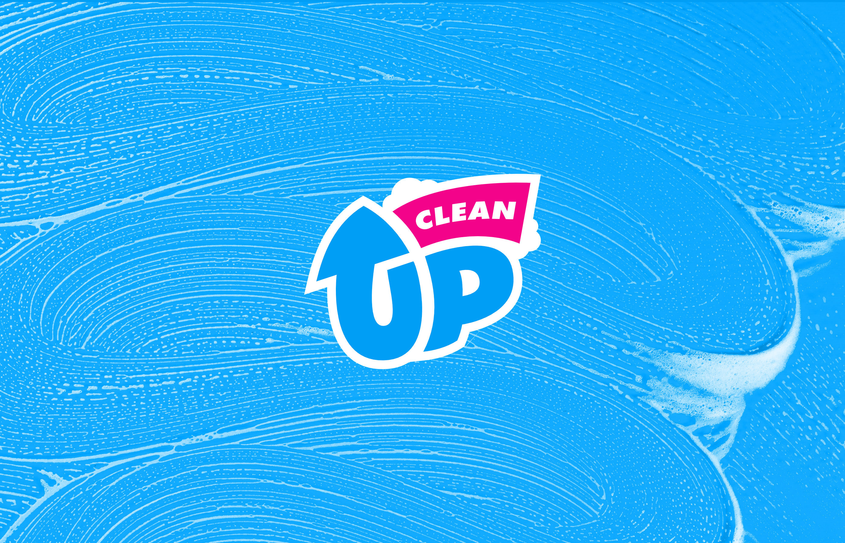 CLEAN UP LOGO — Изображение №1 — Брендинг на Dprofile