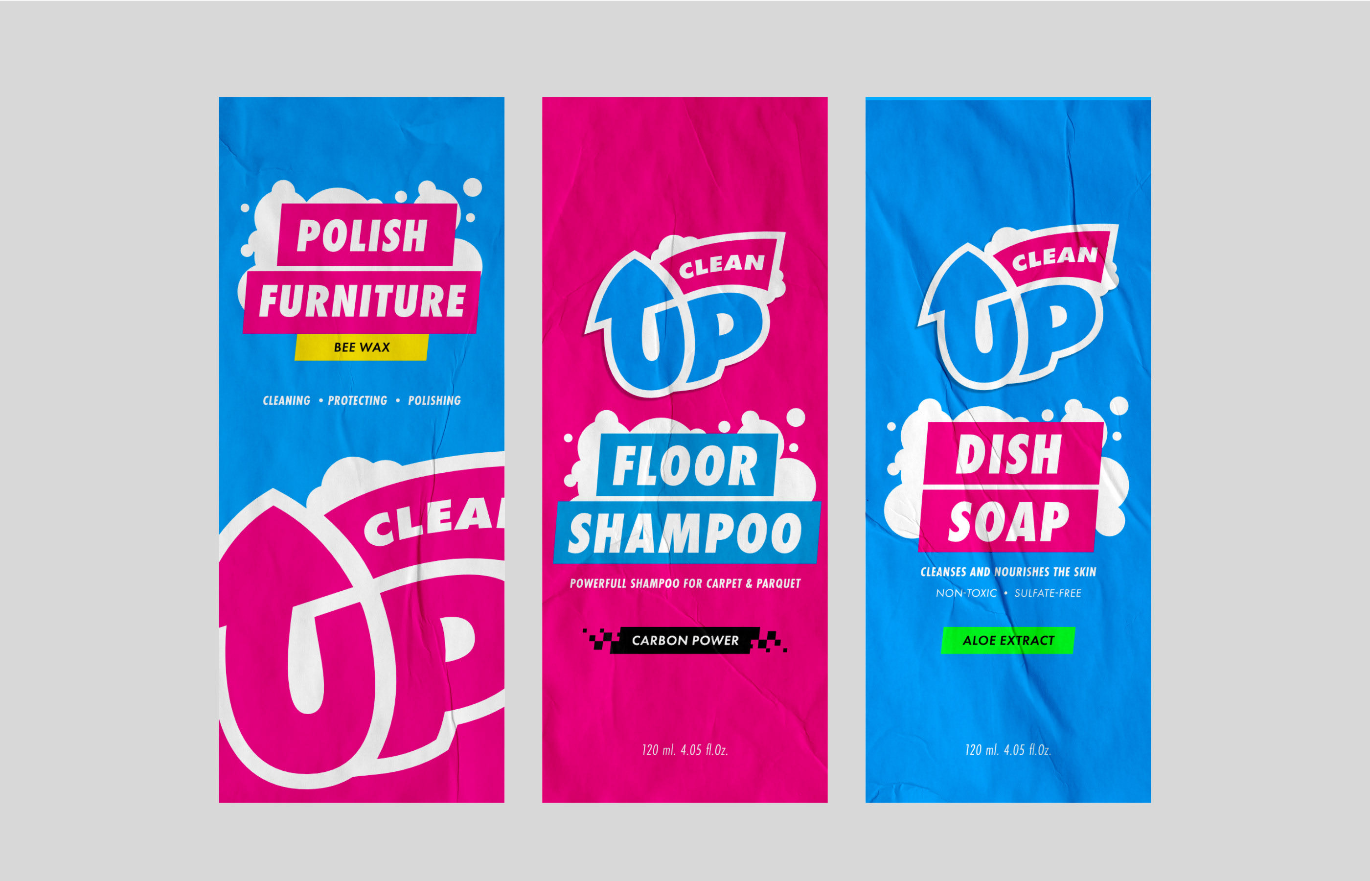 CLEAN UP LOGO — Изображение №6 — Брендинг на Dprofile