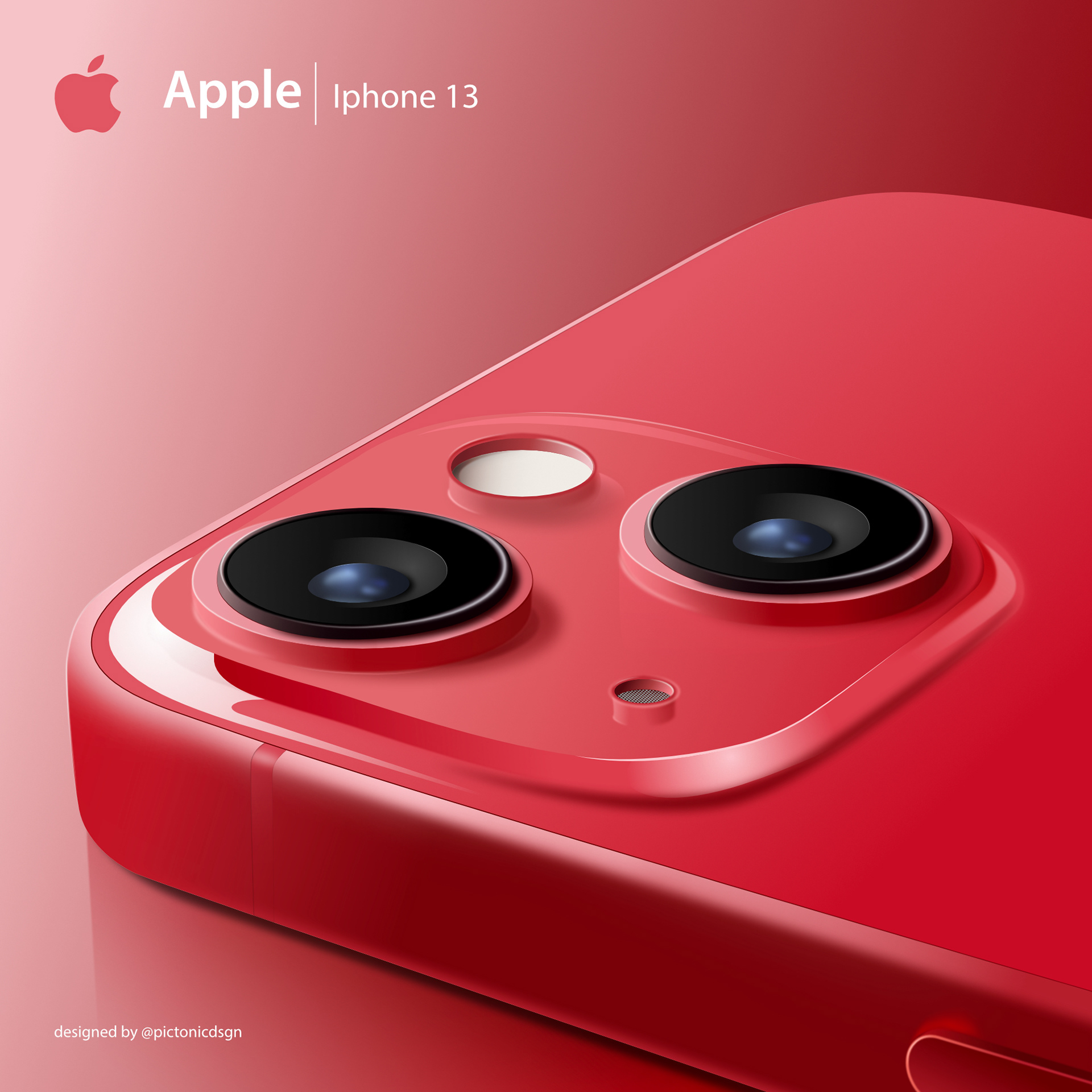 Векторная иллюстрация «Iphone 13» — Изображение №1 — Иллюстрация на Dprofile