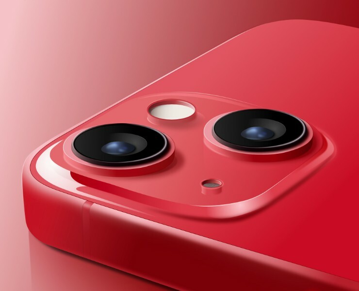 Векторная иллюстрация «Iphone 13» — Иллюстрация на Dprofile