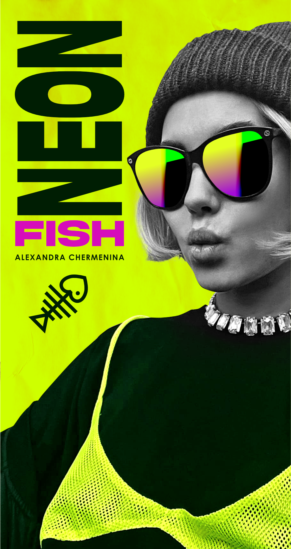 NEON FISH magazine  logo/branding — Изображение №3 — Брендинг на Dprofile
