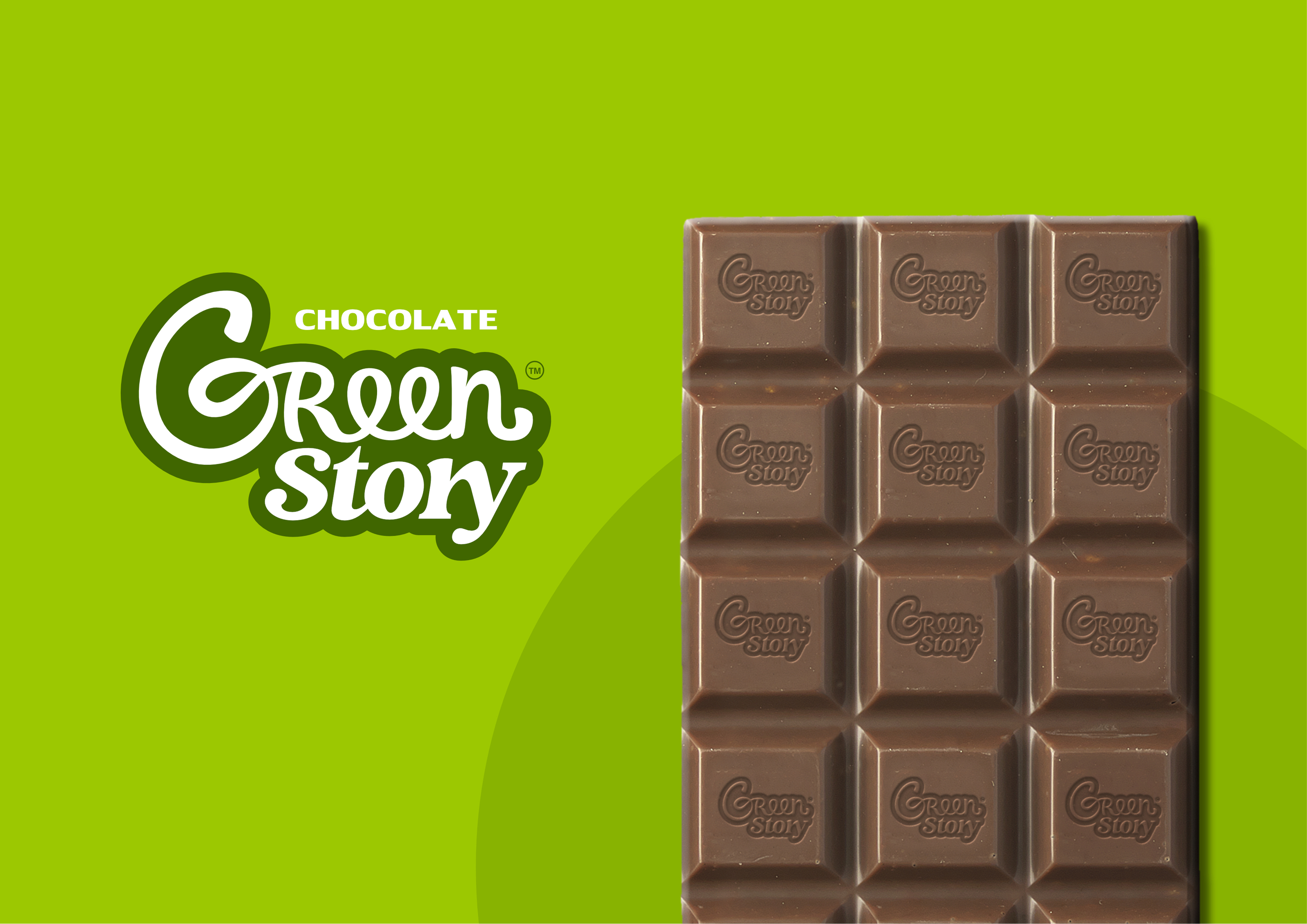 Логотип шоколада «GreenStory» — Изображение №1 — Брендинг на Dprofile