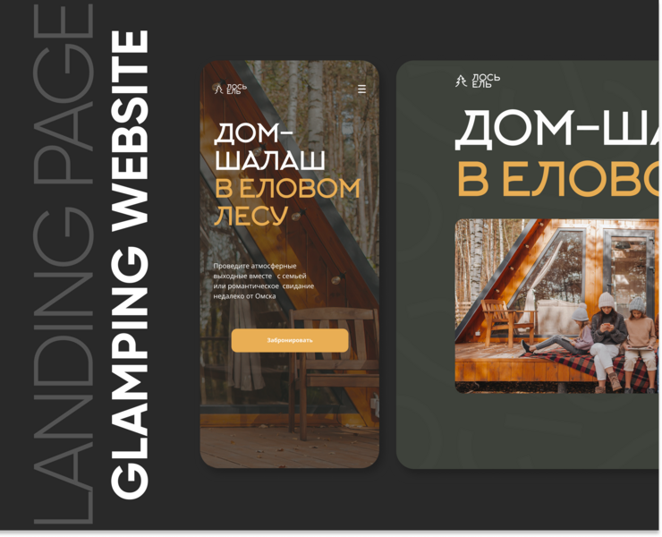 "Лось и ель" — Интерфейсы на Dprofile