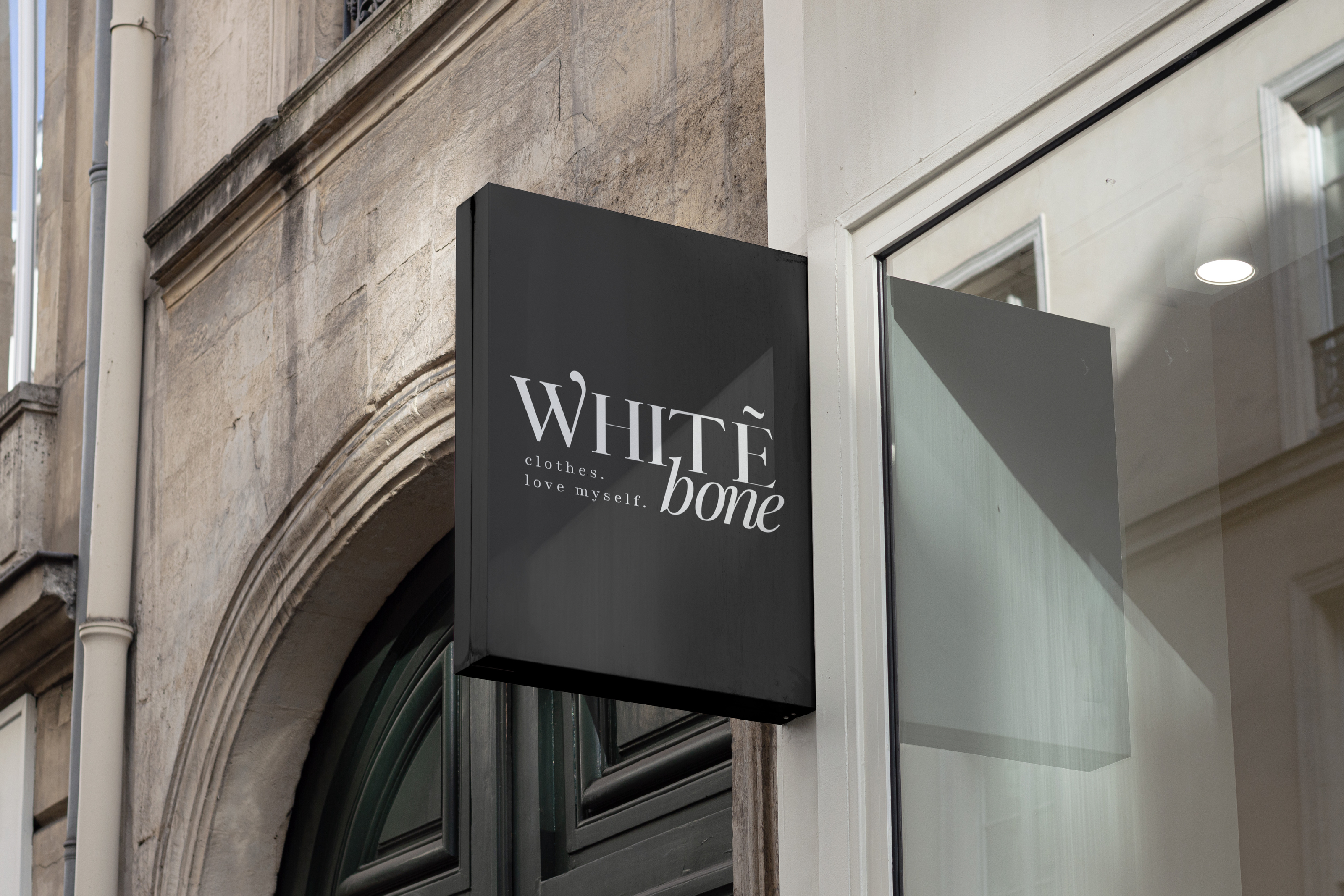WHITE BONE | Фирменный стиль для бренда женской одежды — Изображение №5 — Брендинг, Графика на Dprofile