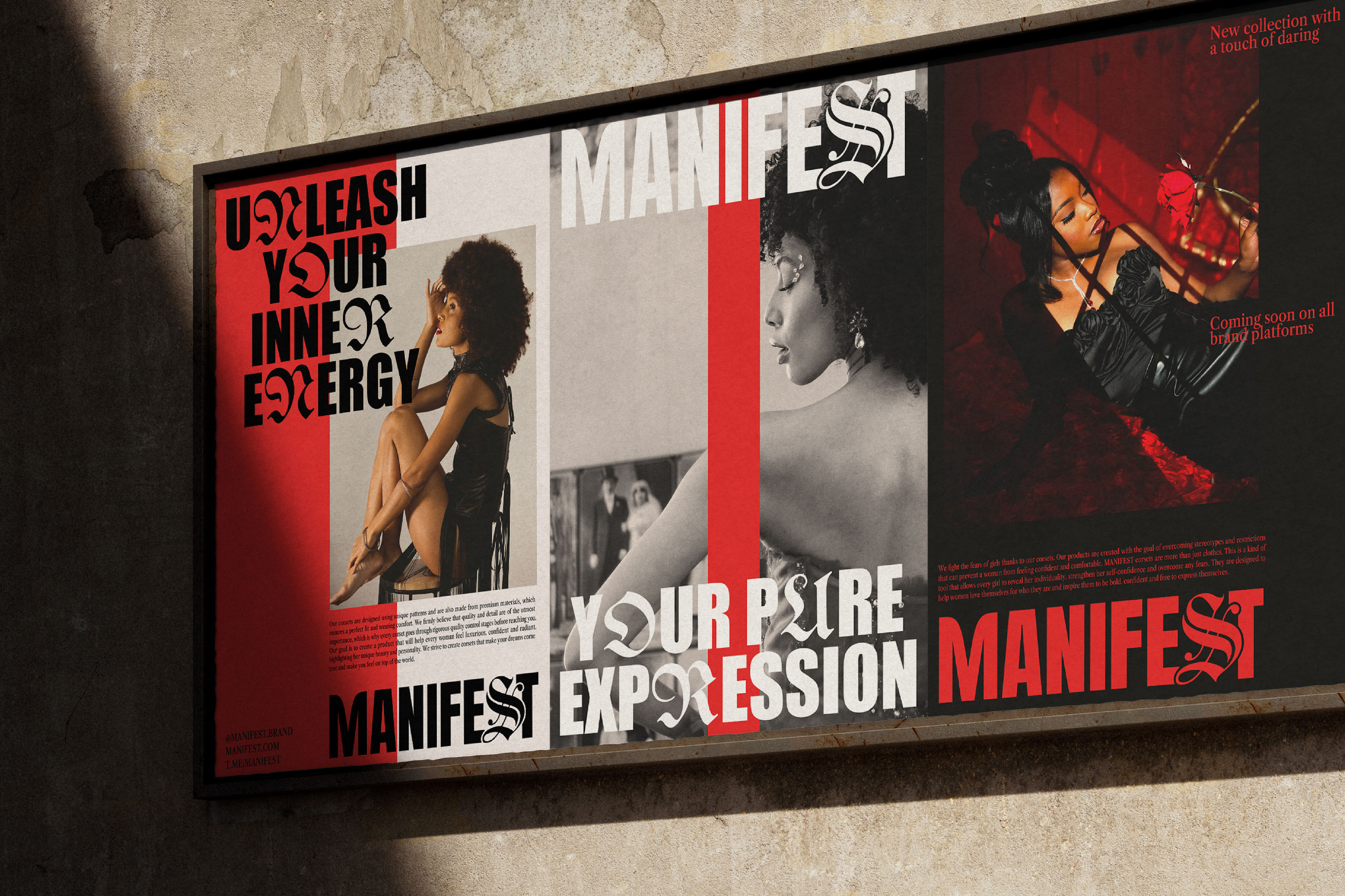 MANIFEST | Айдентика для бренда корсетов — Изображение №13 — Брендинг на Dprofile