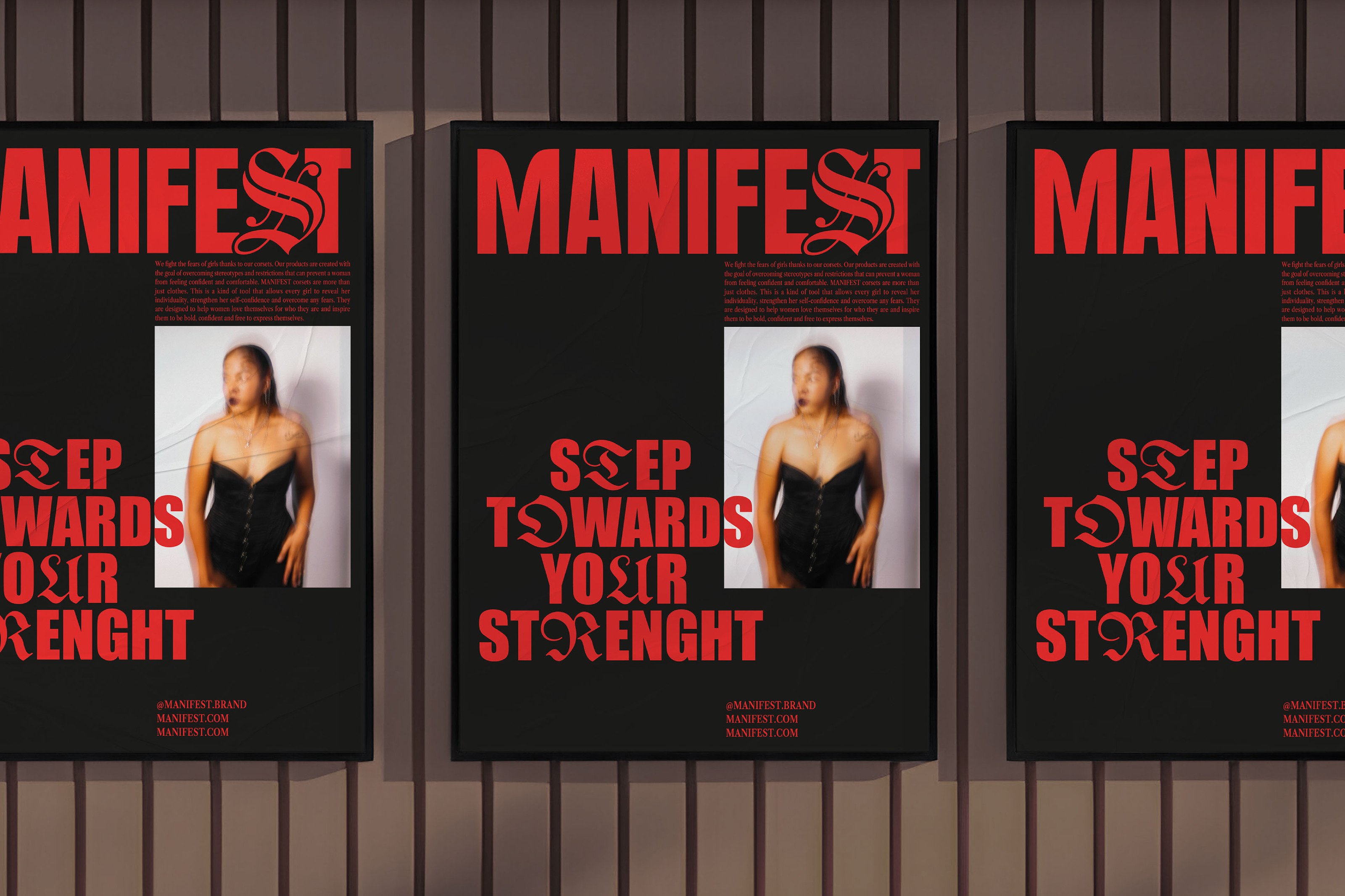MANIFEST | Айдентика для бренда корсетов — Изображение №17 — Брендинг на Dprofile