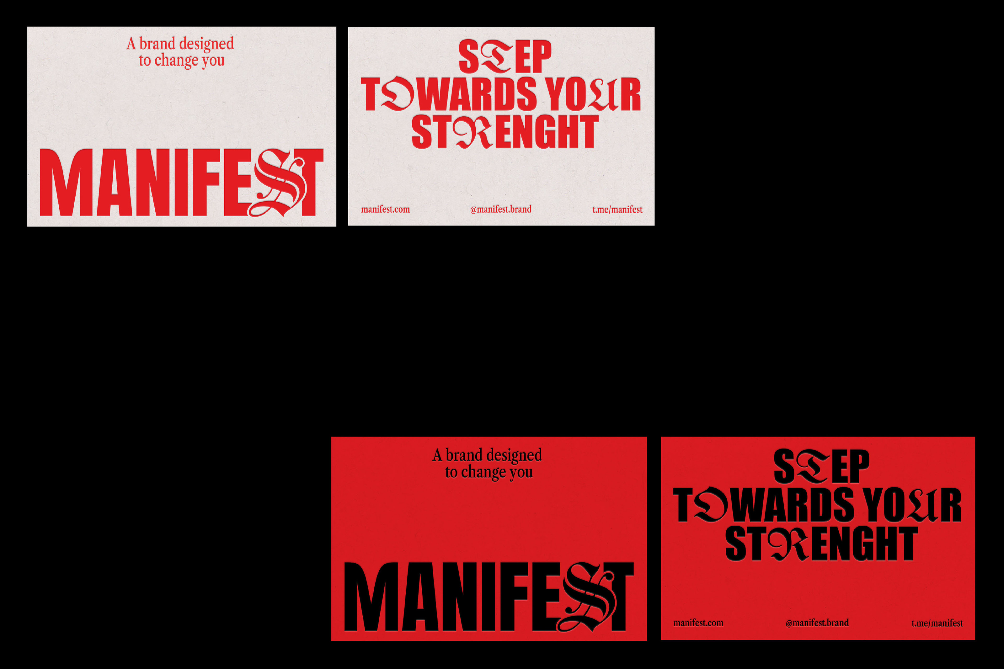 MANIFEST | Айдентика для бренда корсетов — Изображение №4 — Брендинг на Dprofile