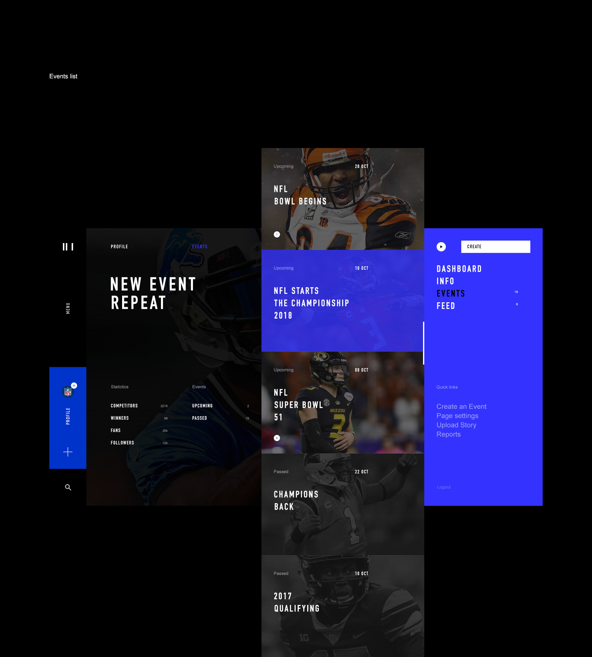 Sportspace — Изображение №34 — Интерфейсы, Анимация на Dprofile