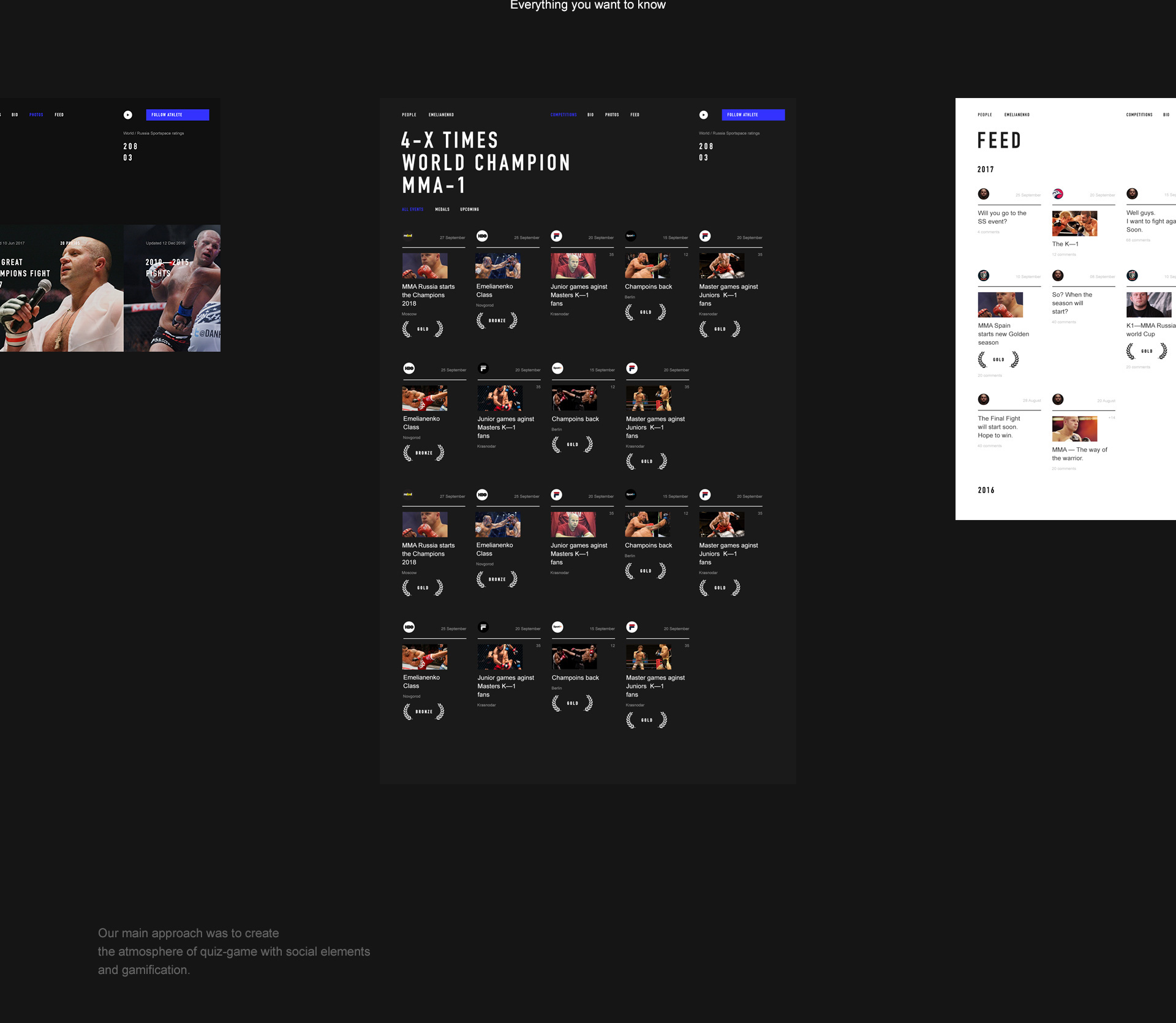 Sportspace — Изображение №22 — Интерфейсы, Анимация на Dprofile